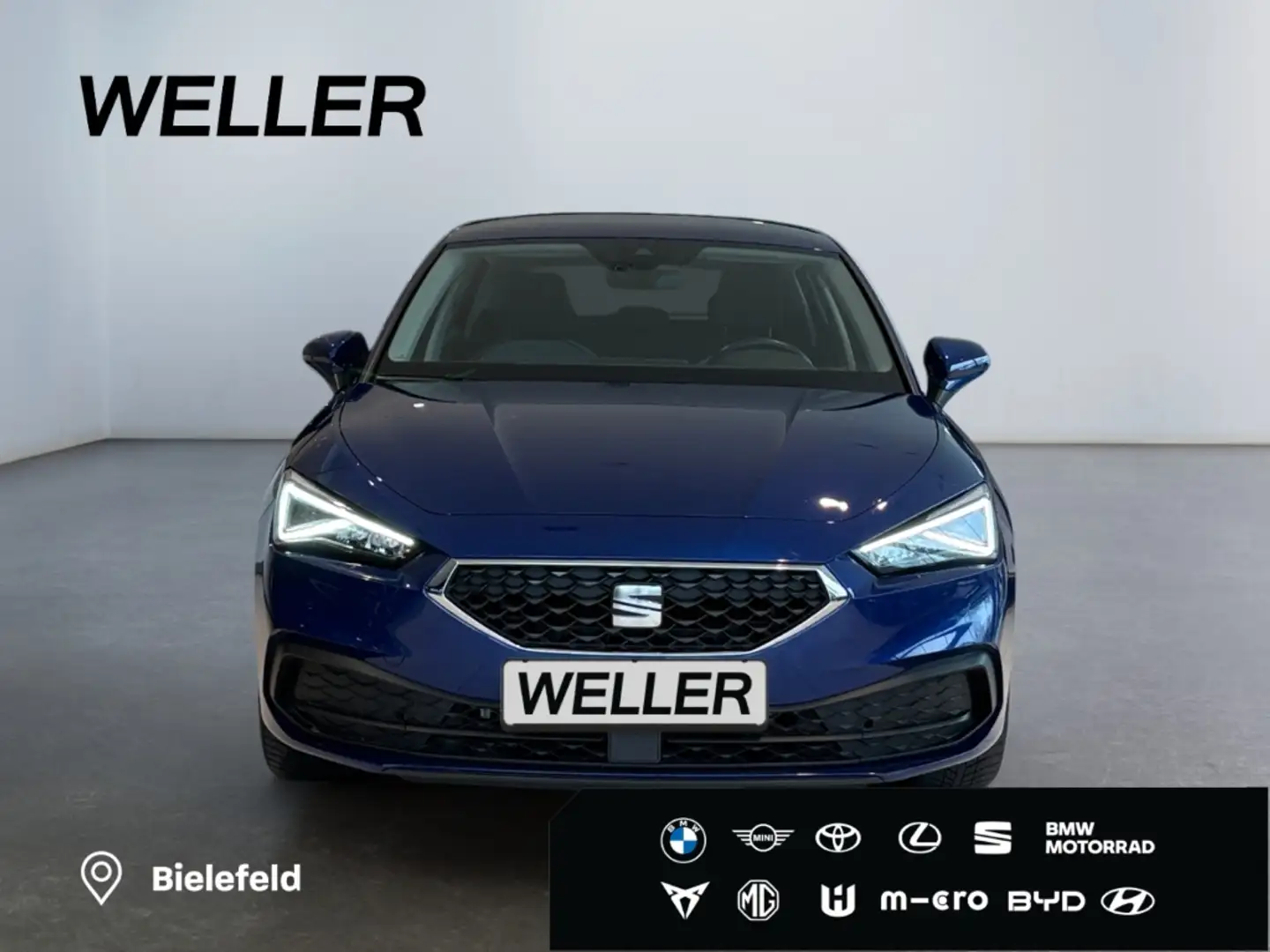 SEAT Leon 1.5 TSI ACT Style *LED*Virtual*ACC*PDC*DAB+* Blau - 2
