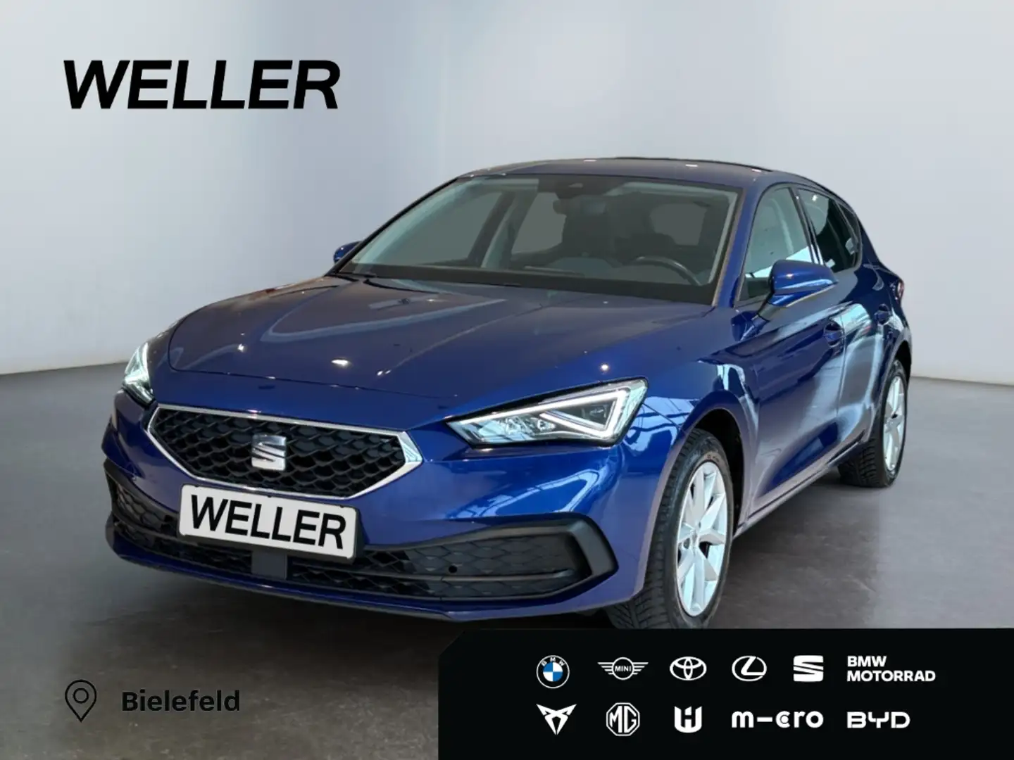SEAT Leon 1.5 TSI ACT Style *LED*Virtual*ACC*PDC*DAB+* Blau - 1