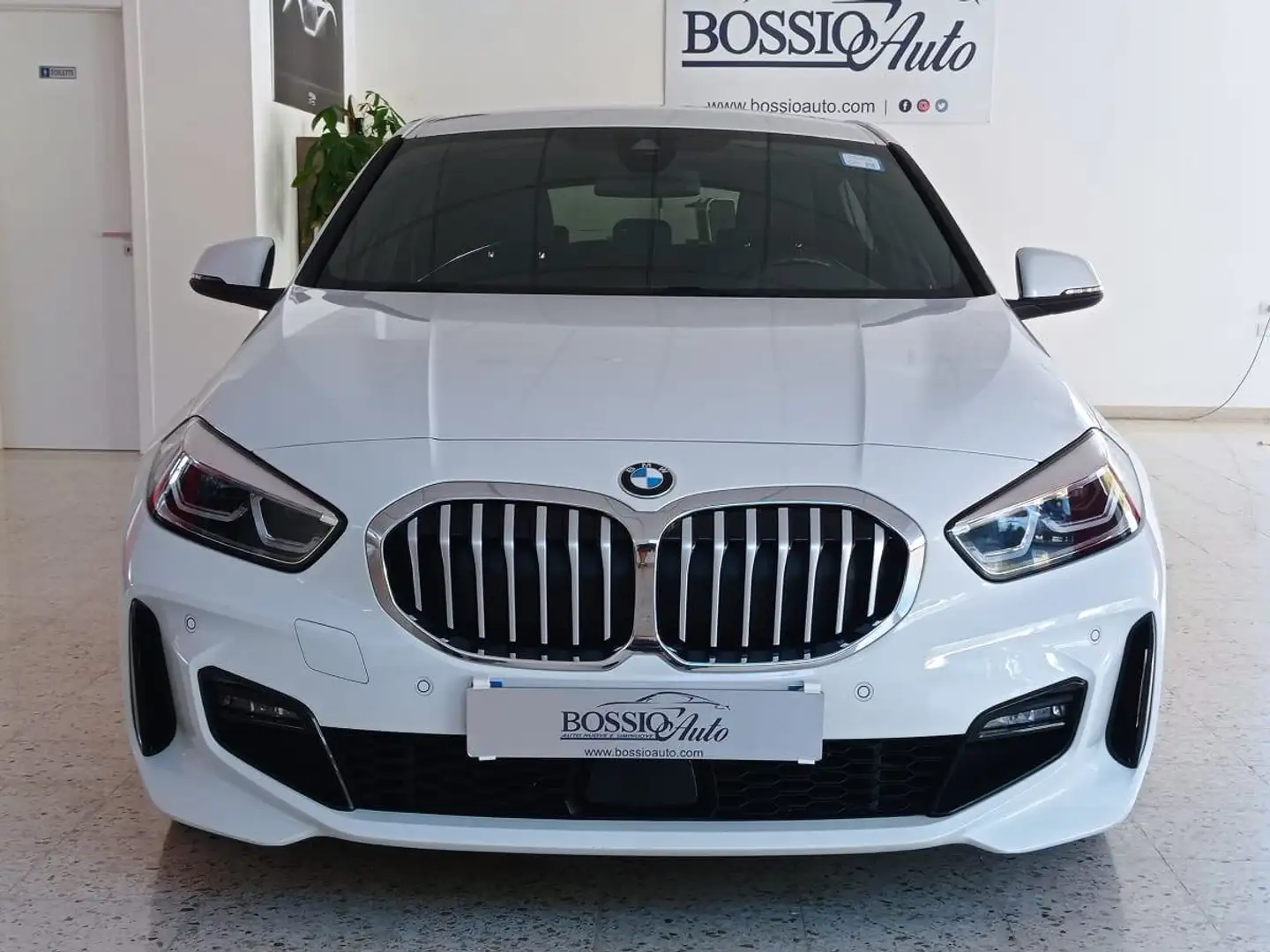 BMW 118 118d Msport auto*IVA DEDUCIBILE*UNICO PROPRIETARIO Weiß - 2