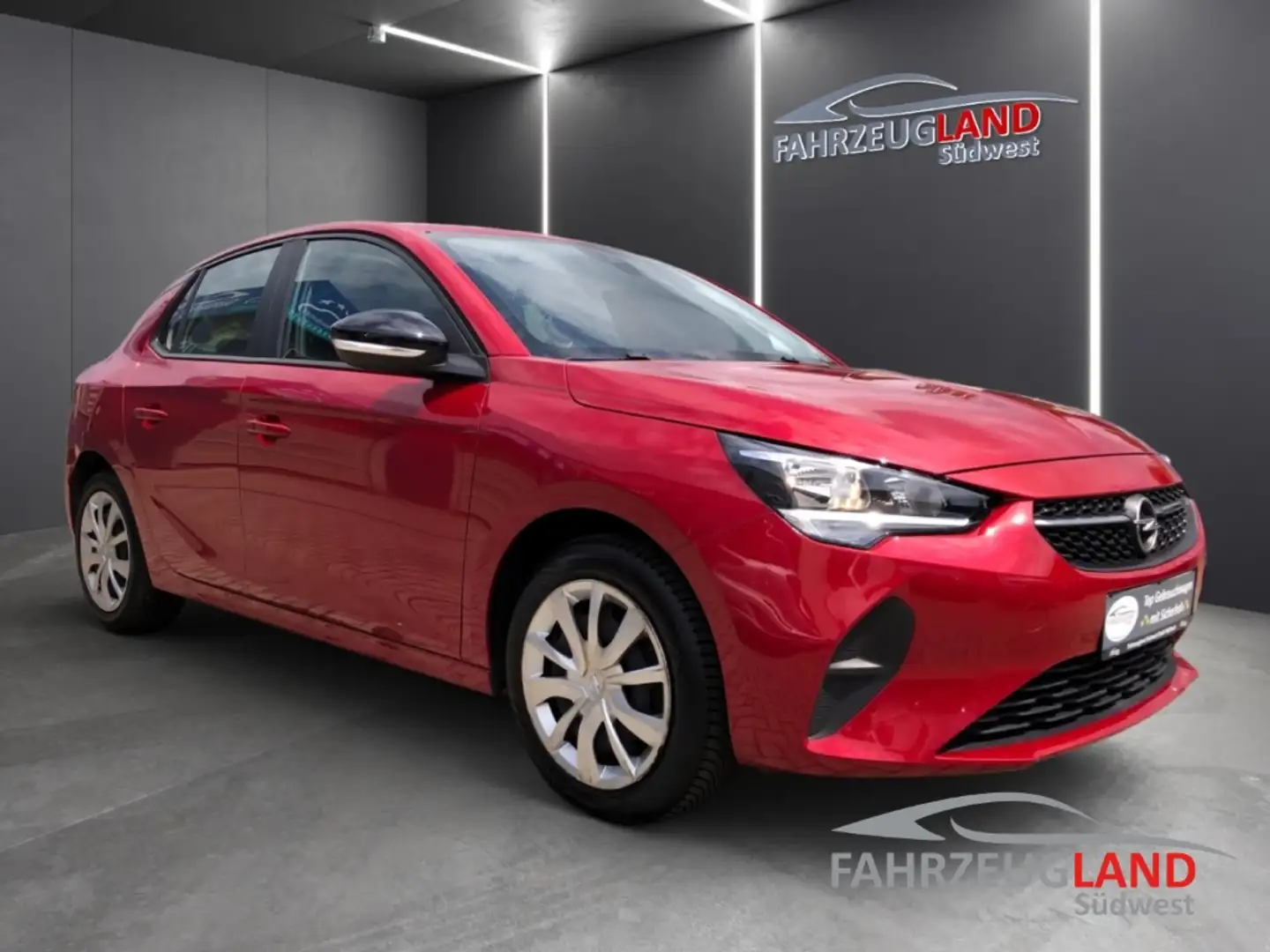 Opel Corsa F Edition 1.2 Turbo Klima Tempomat Multimedia Komf Rot - 2