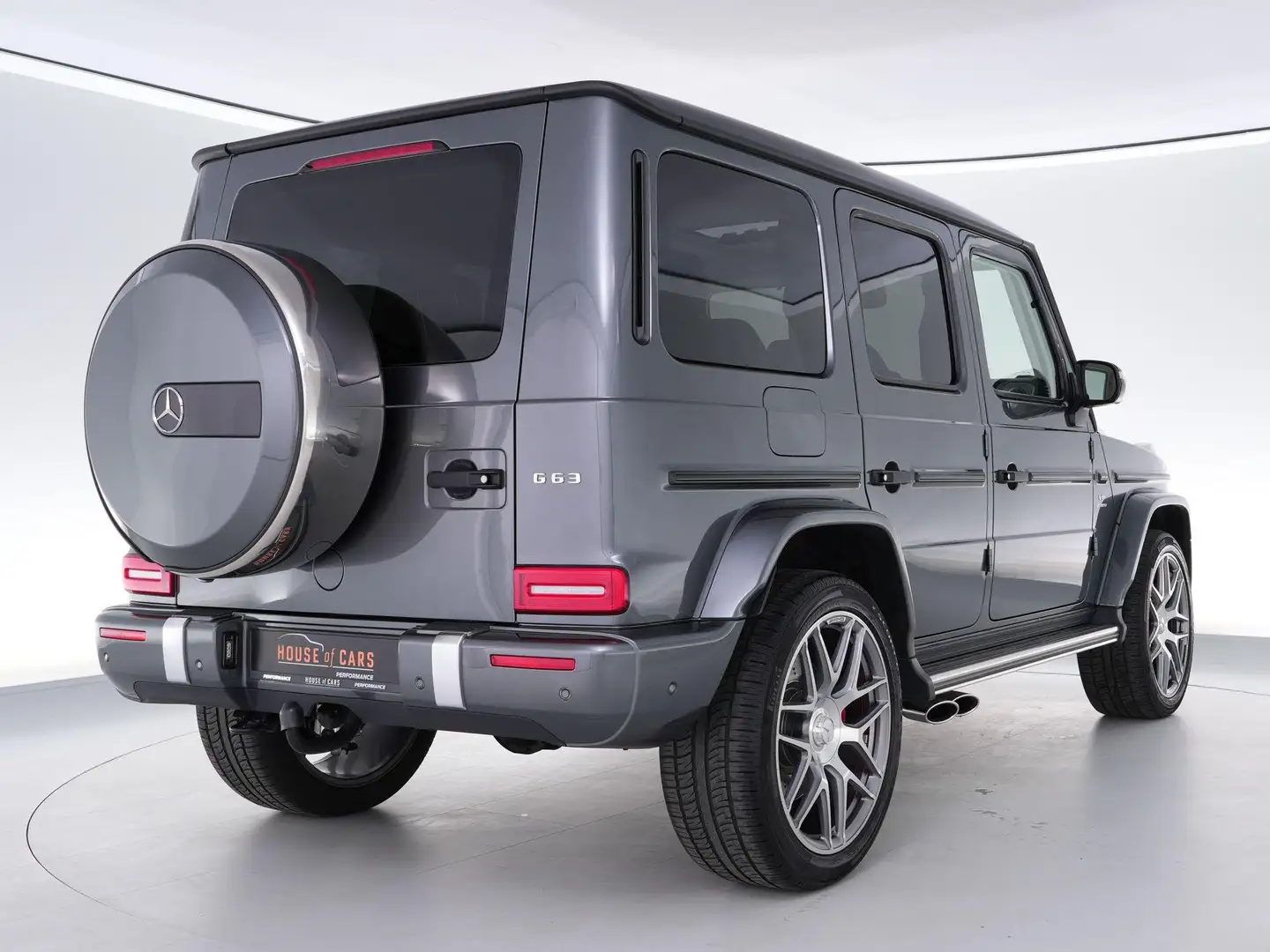 Mercedes-Benz G 63 AMG 585pk |schuif/kantel dak|Burmester|massage|360° ca Gris - 2