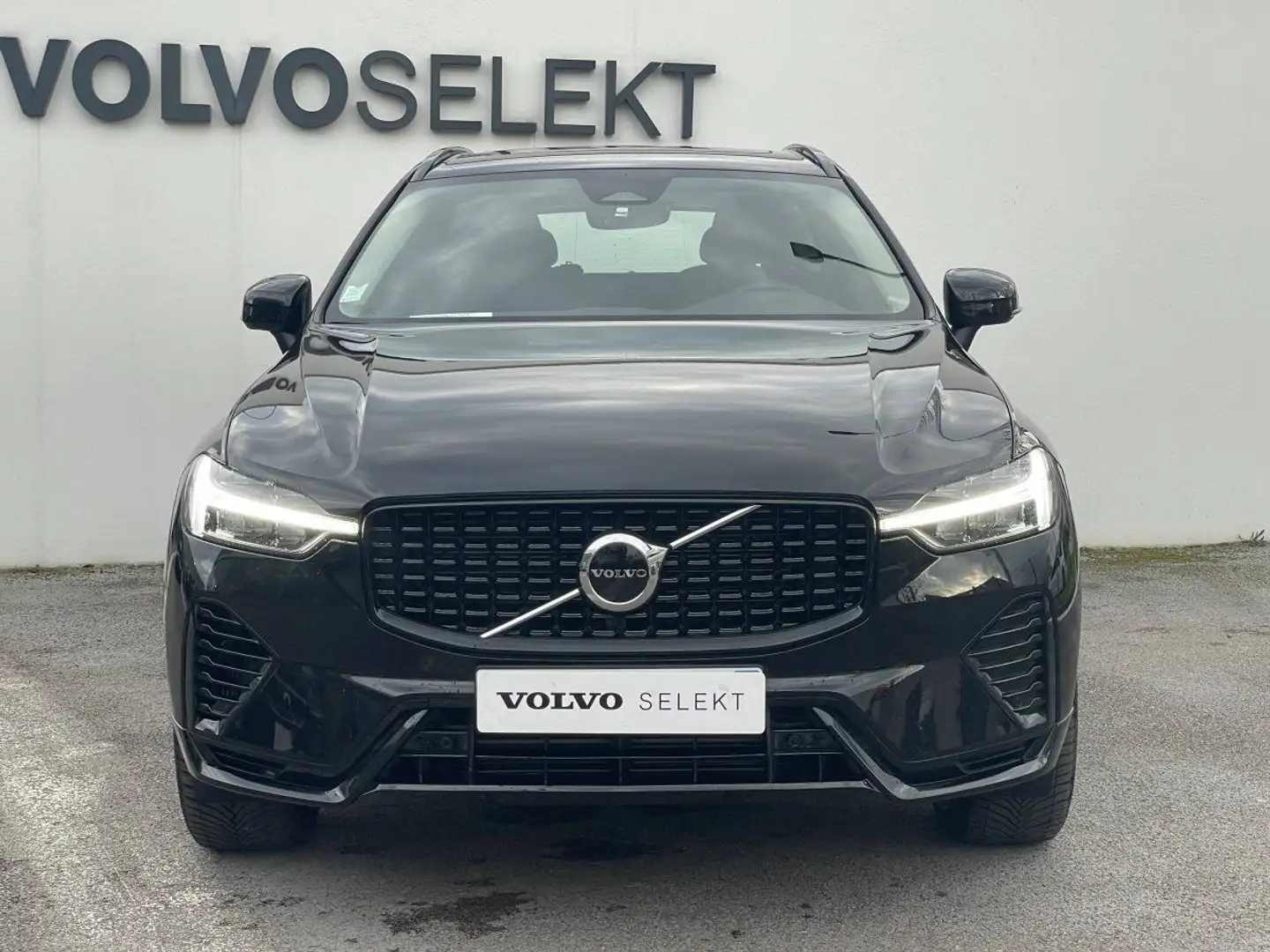 Volvo XC60 T6 AWD Hybride rechargeable 253 ch+145 ch Geartron Noir - 2