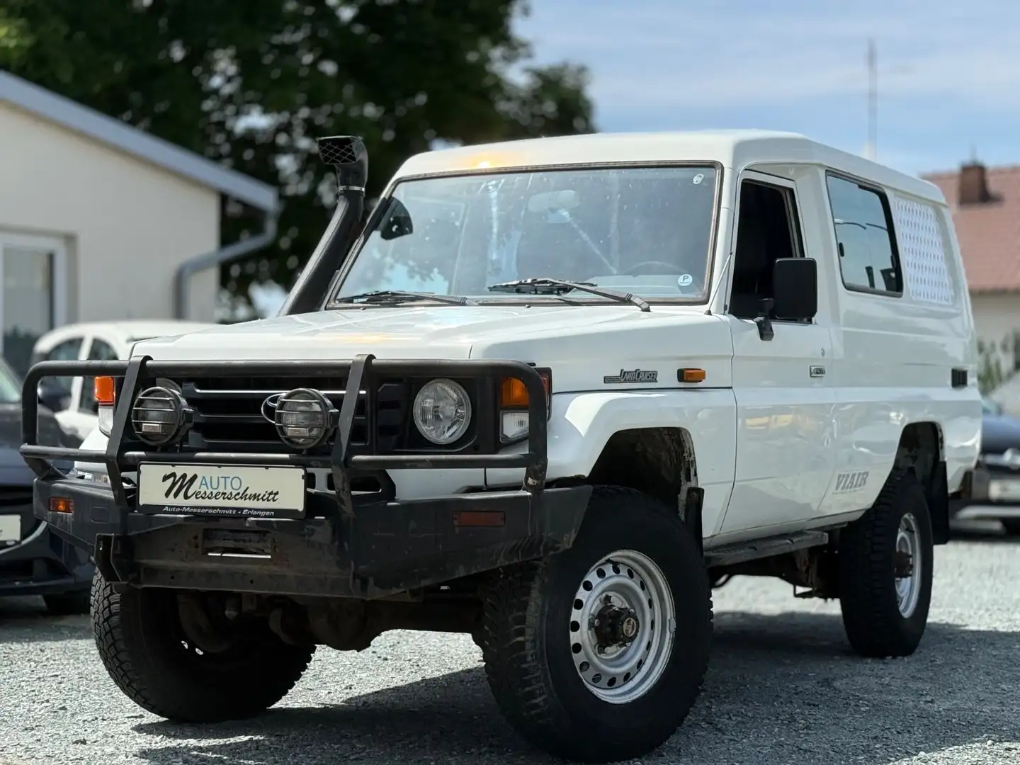 Toyota Land Cruiser 4.2 Diesel WOHNMZul. KLIMA StHz Weiß - 2