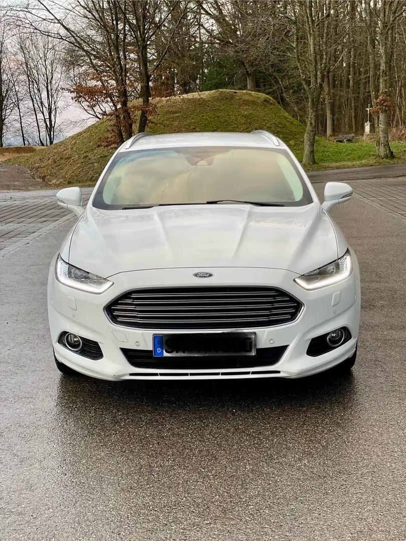 Ford Mondeo Titanium Blanc - 1