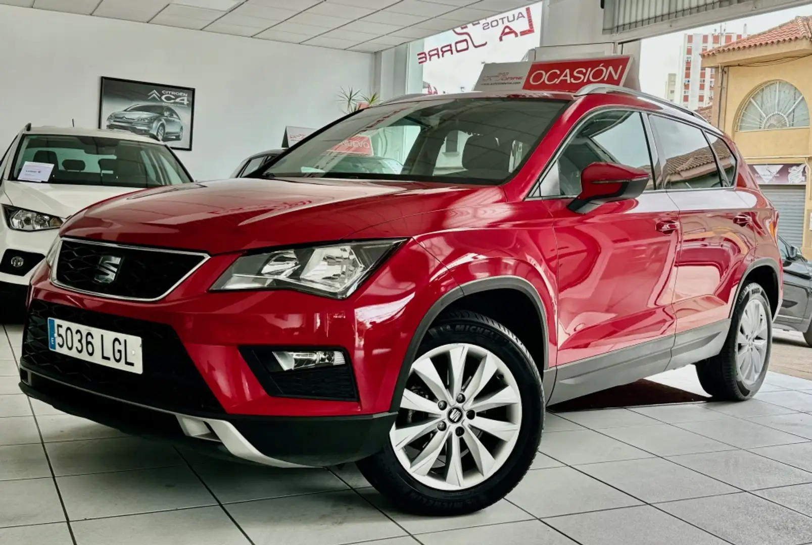 SEAT Ateca 1.6TDI CR S&S Ecomotive Style DSG Rood - 1