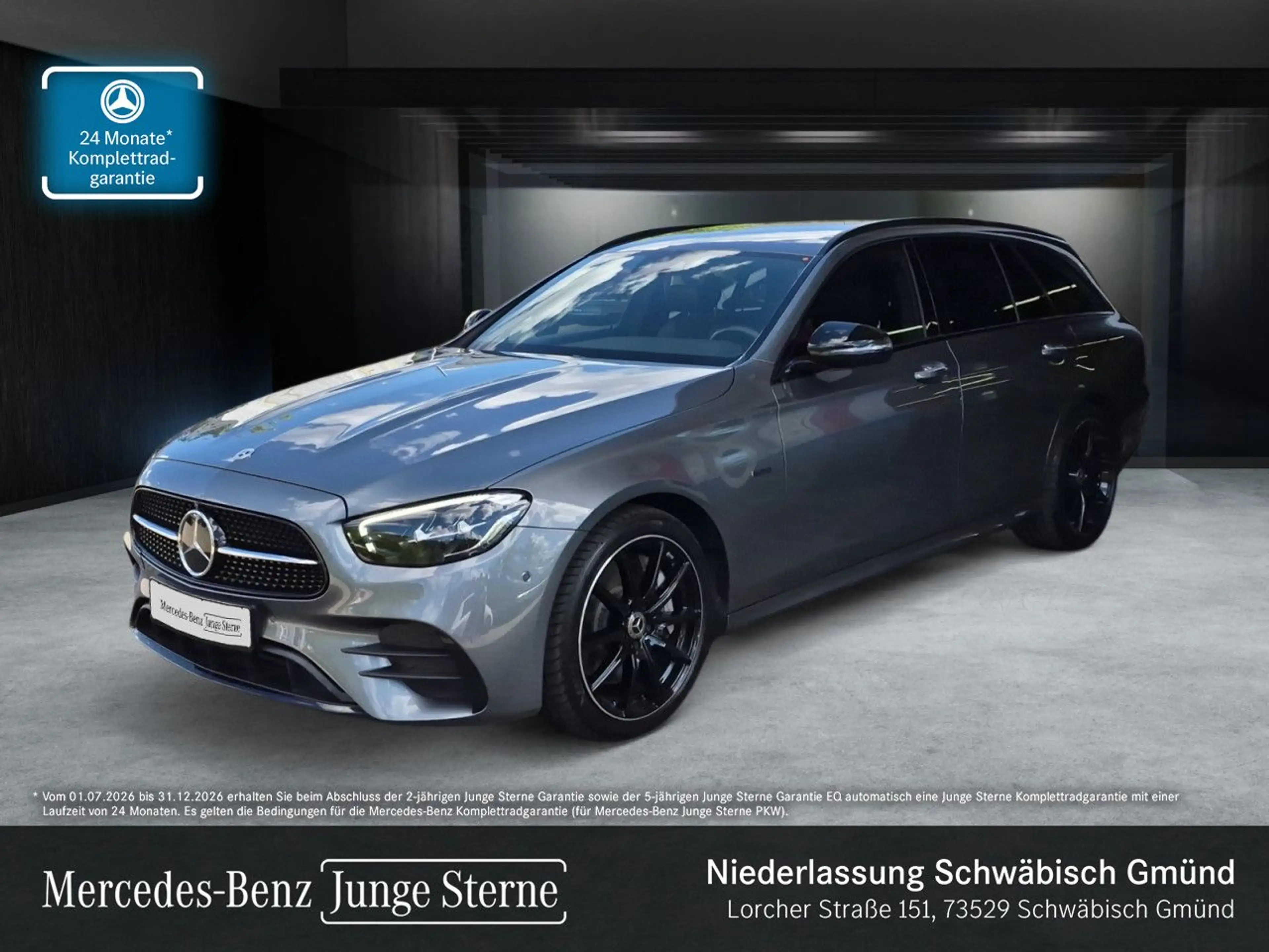 Mercedes-Benz E 400 d T 4M AMG+NIGHT+360+AHK+LED+STHZG+FAHRASS
