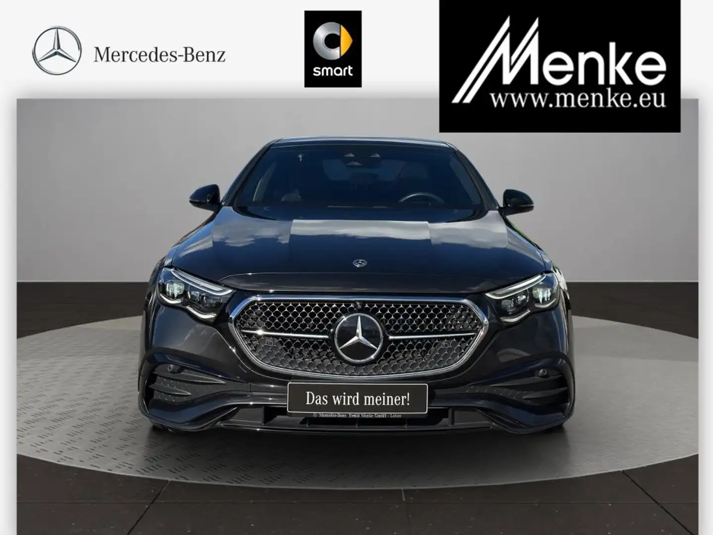 Mercedes-Benz E 220 d AMG+Night+Pano+HUD+Distro+360+AHK+3D Dis Gris - 2
