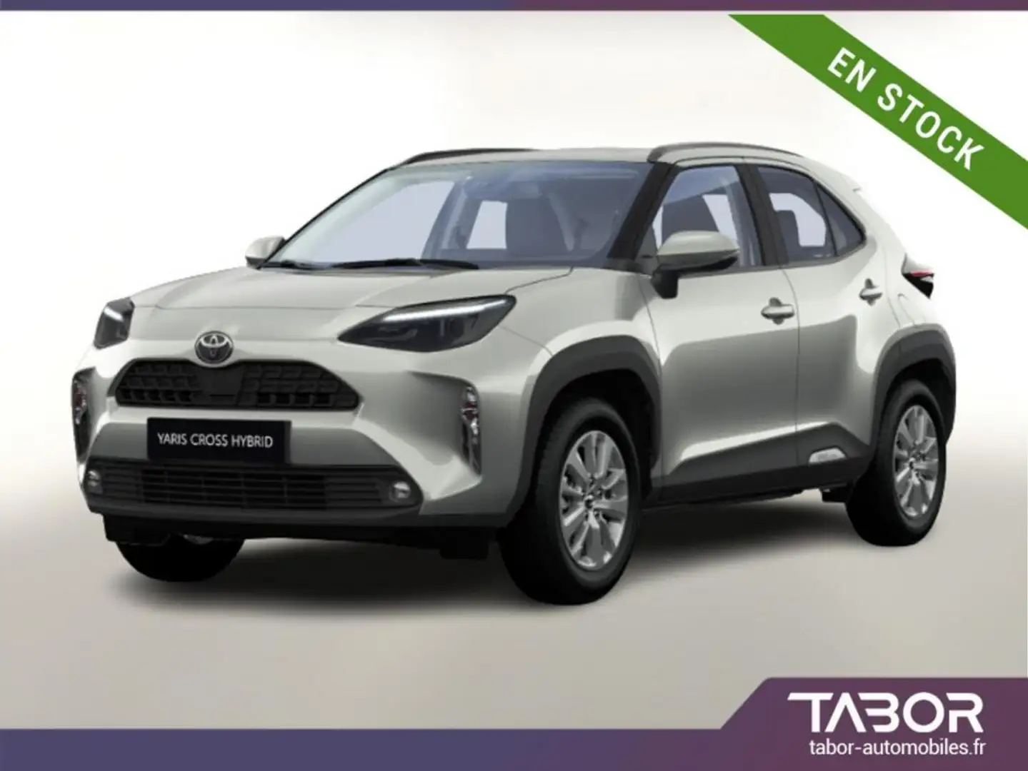 Toyota Yaris Cross 1.5 HEV 116 CVT cam SHZ ACC Argent - 1