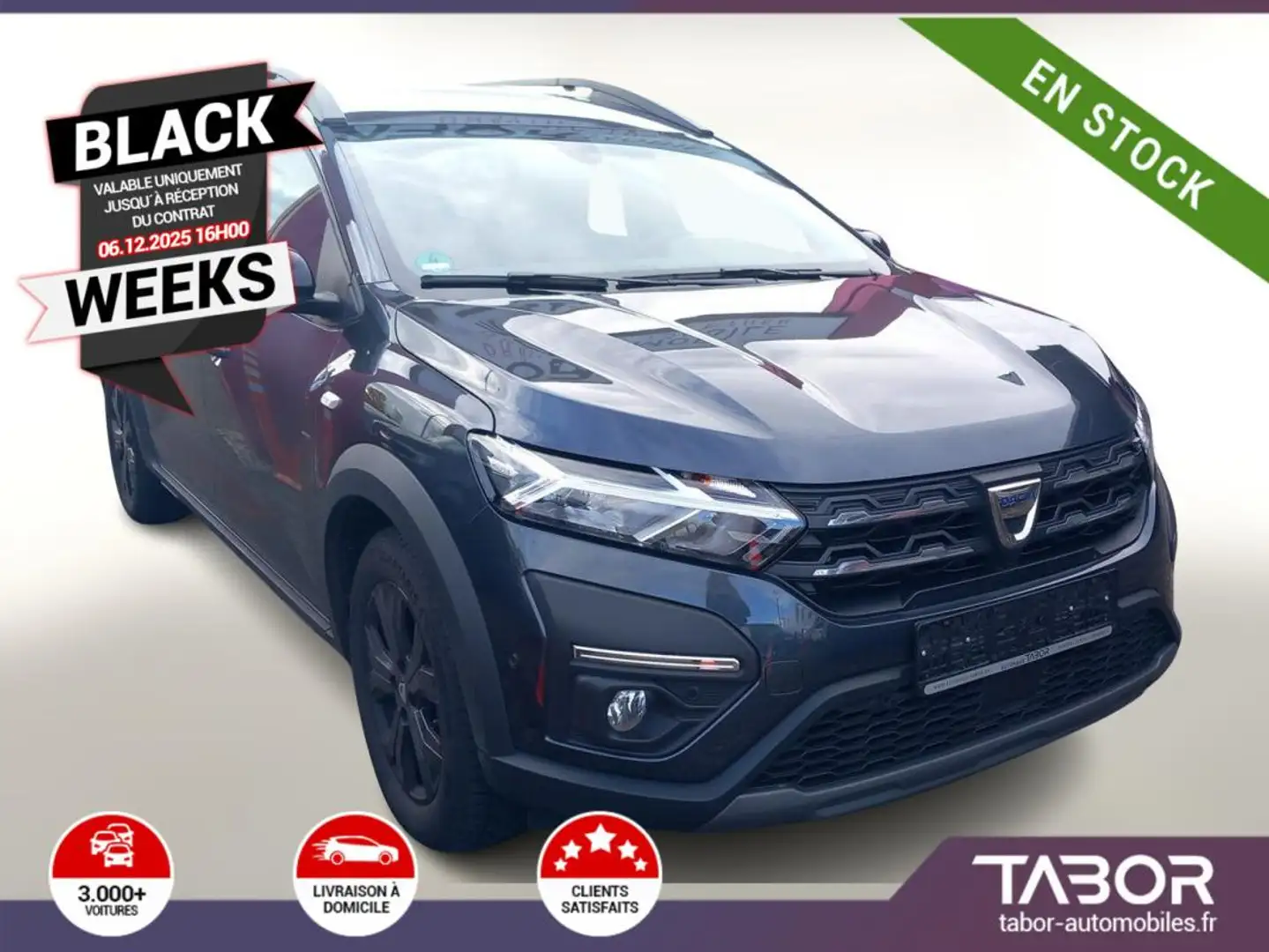 Dacia Jogger TCe 100 ECO-G Extreme+ GPS radars Gris - 1