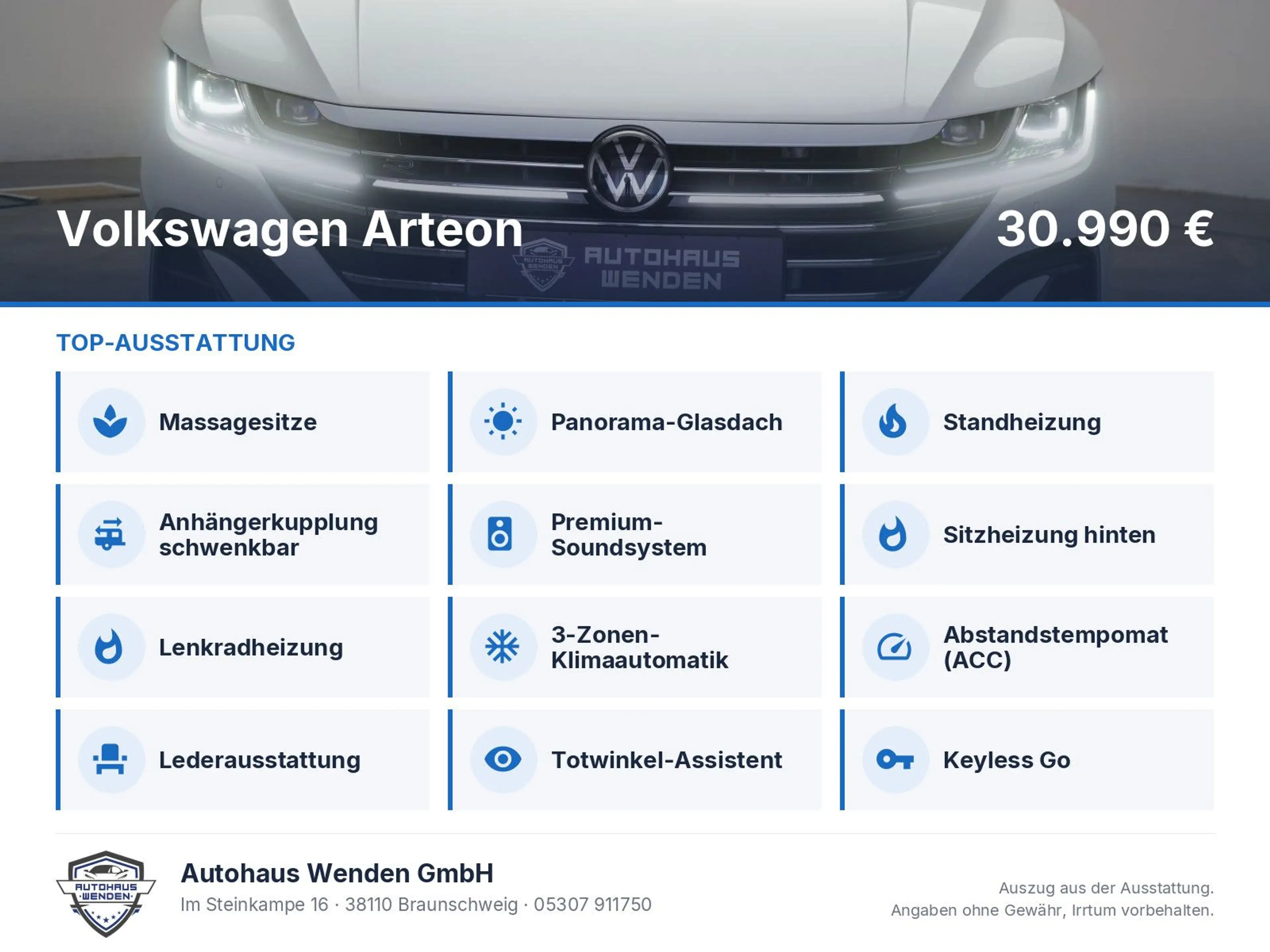 Volkswagen Arteon Shooting Brake 2.0 TDI 4Motion R-Line Pan — photo 6