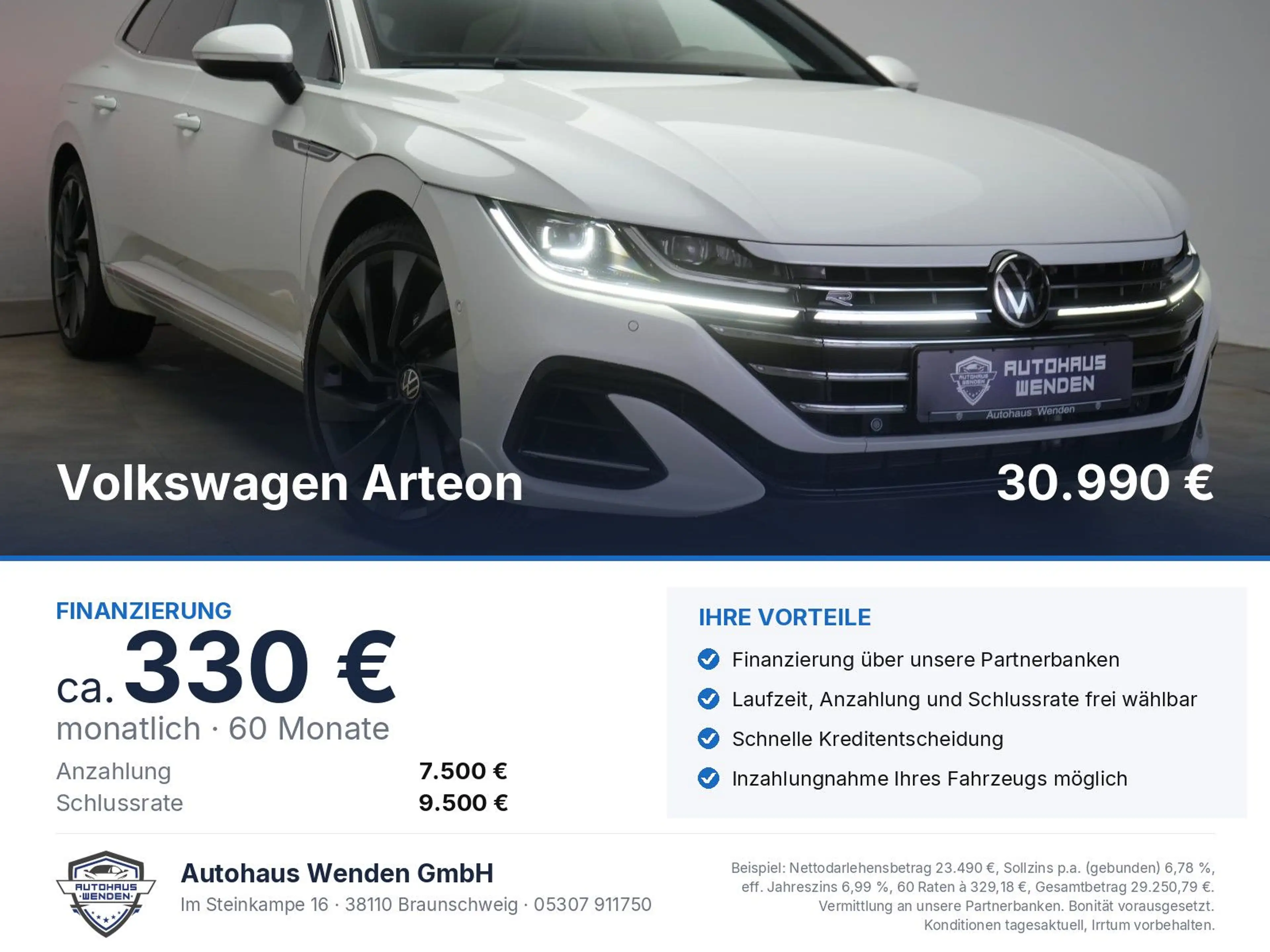 Volkswagen Arteon Shooting Brake 2.0 TDI 4Motion R-Line Pan