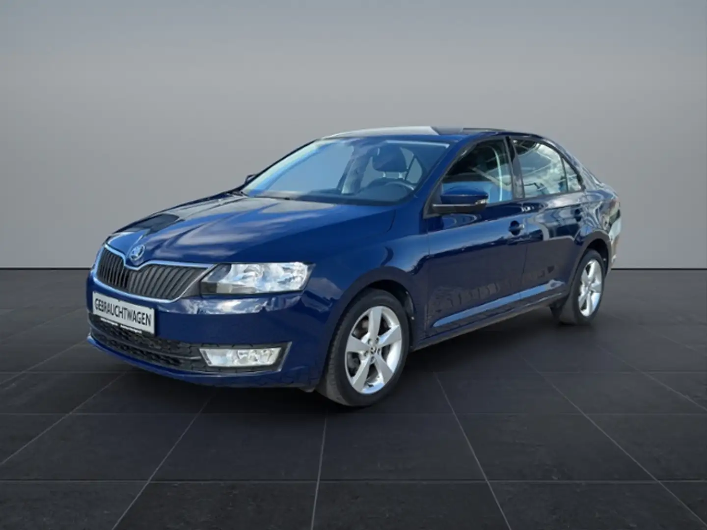Skoda Rapid/Spaceback Style 1.4TSI DSG *GRA*PDC*SHZ*Klima* Bleu - 2