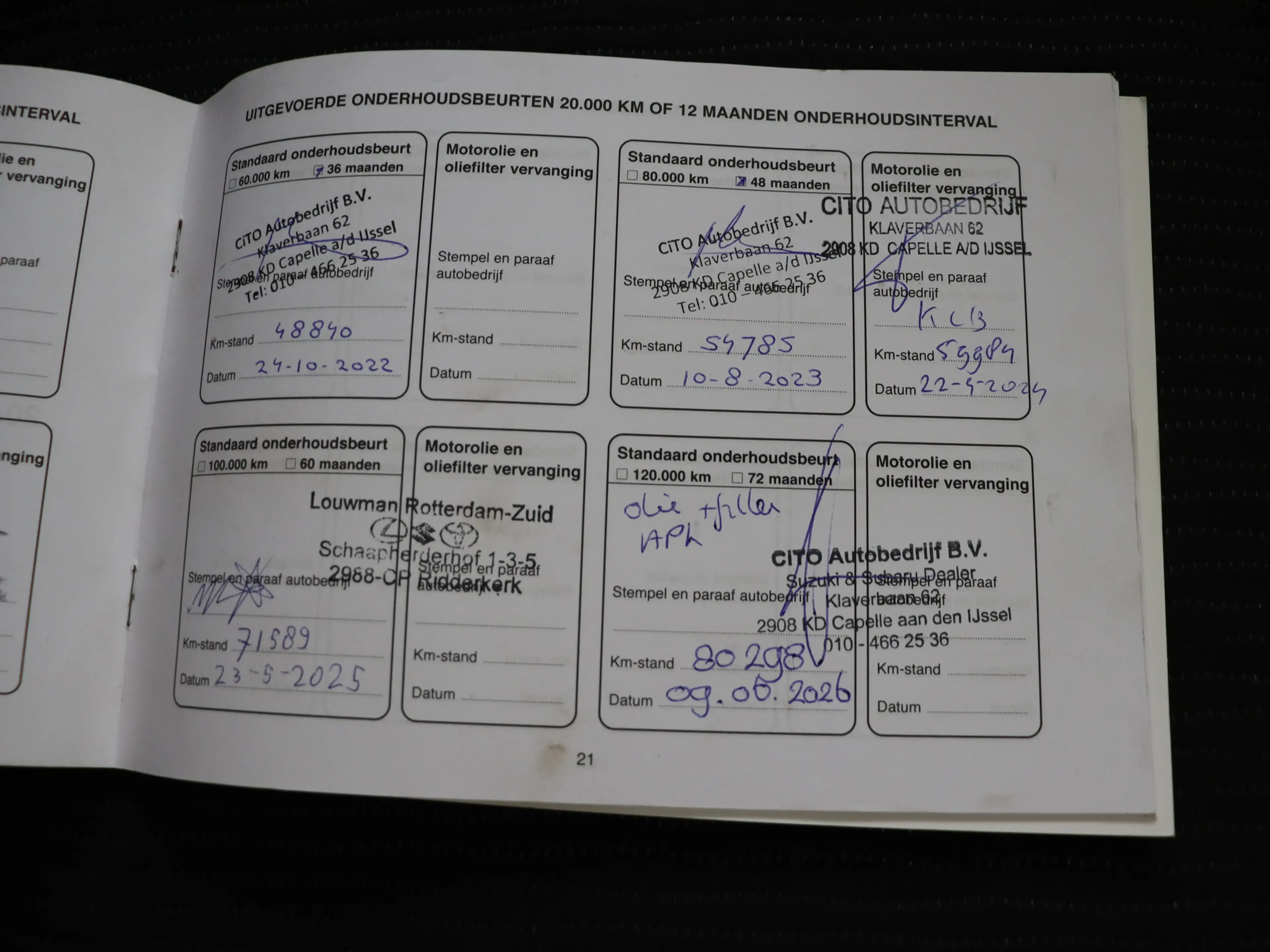 Suzuki Baleno 1.2 Smart Hybrid High Executive | Dealer onderhoud — photo 12