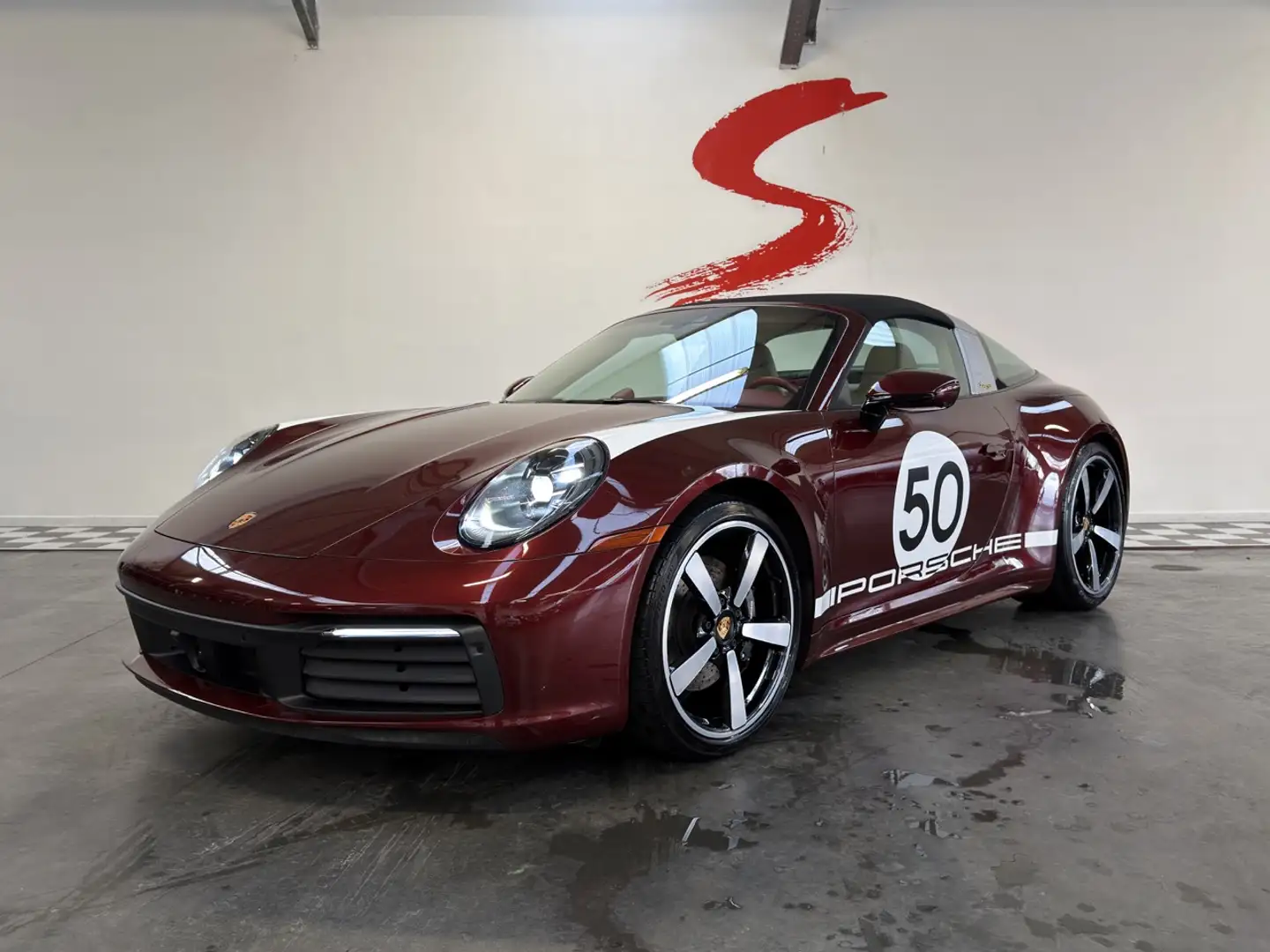 Porsche 911 911 TARGA 4S HERITAGE Rot - 1