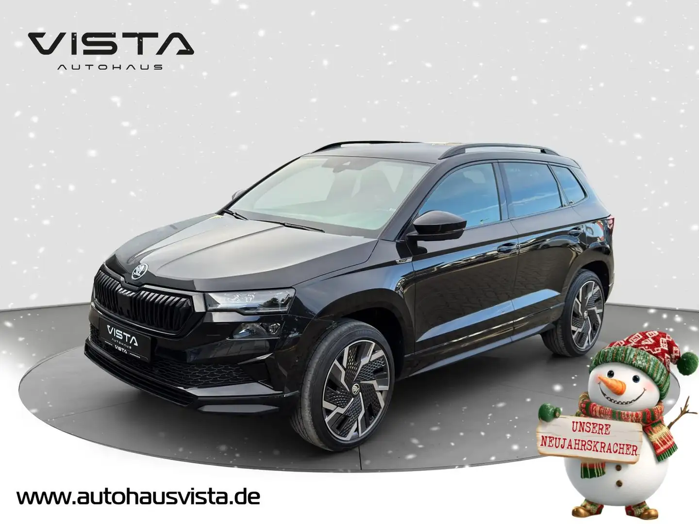 Skoda Karoq Sportline ACC*4x4*AHK*360*VIRTUELL*19"*SHZ Noir - 1