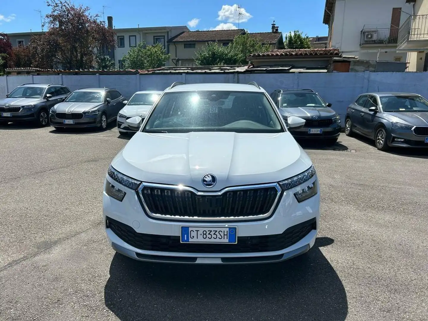 Skoda Kamiq 1.0 tsi Ambition 95cv Weiß - 2