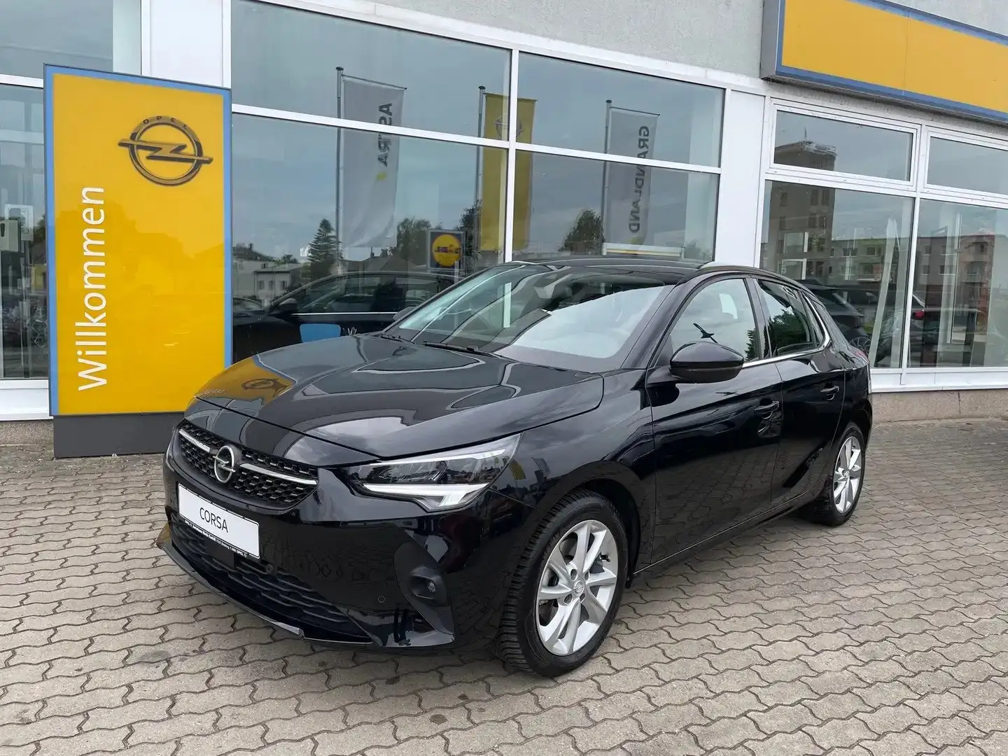 Opel Corsa Elegance Schwarz - 1