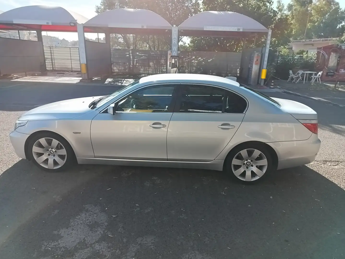 BMW 530 Serie 5 E60 2007 Berlina 530d Futura Argento - 2