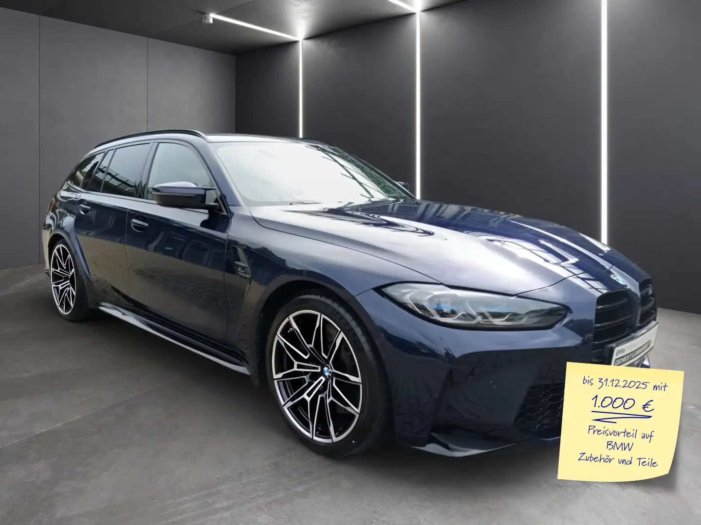 BMW M3 Touring Competition xDrive+DR.ASS PRO+MEMORY+HARMA Blau - 2