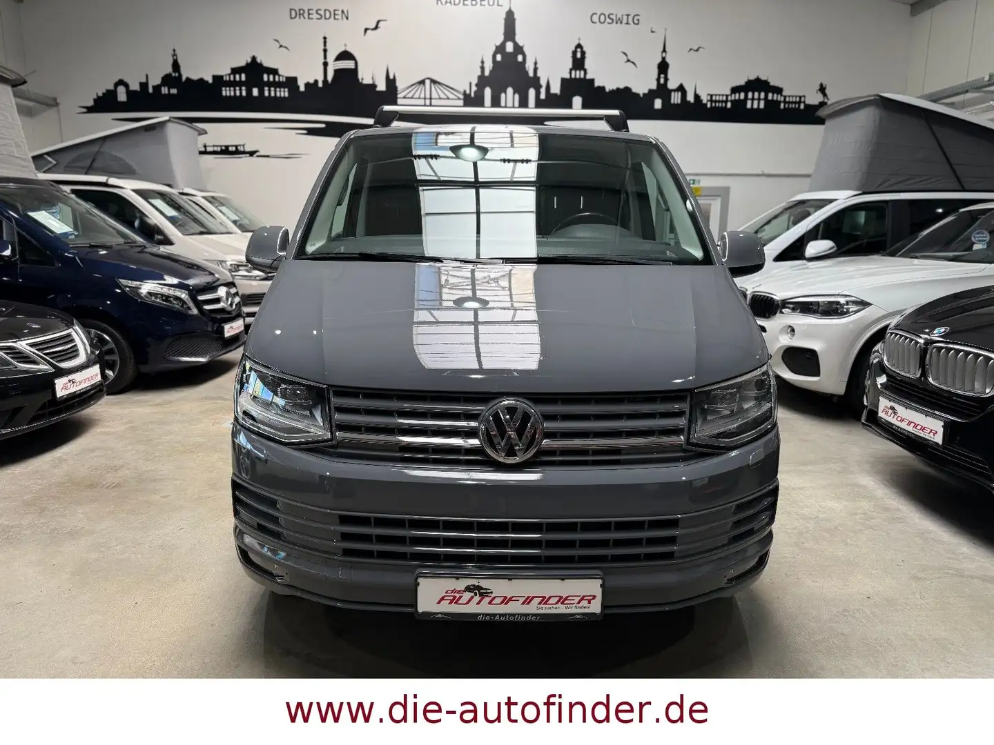 Volkswagen T6 Transporter T6 Kasten 2.0TSI DSG LED,Navi,Kamera,Standh,LPG Gris - 2
