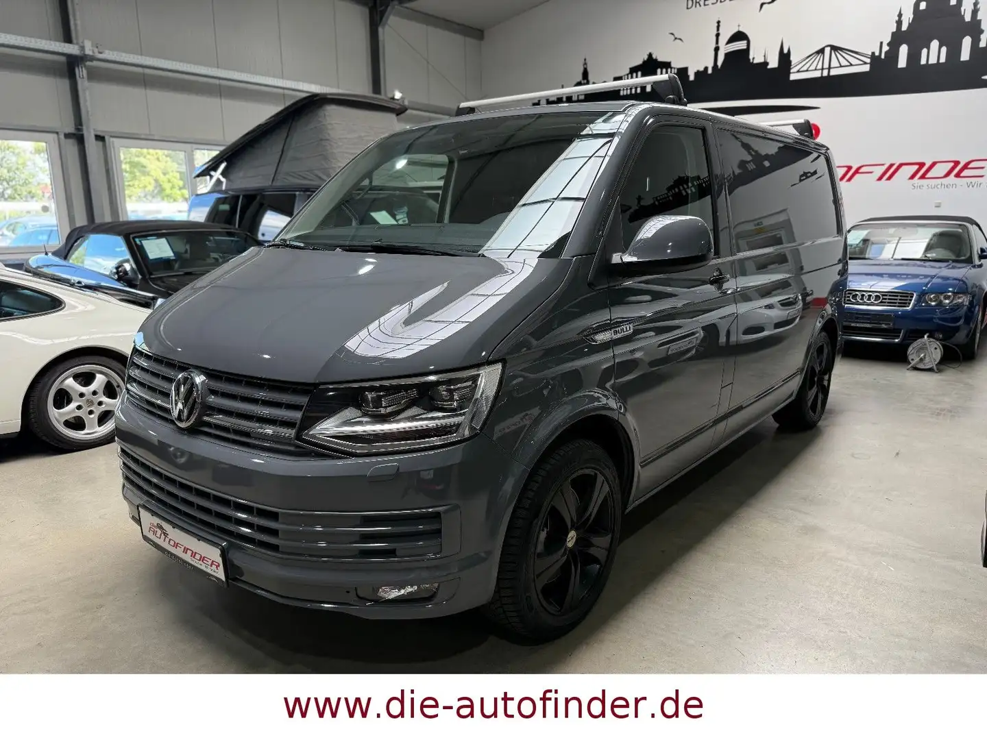 Volkswagen T6 Transporter T6 Kasten 2.0TSI DSG LED,Navi,Kamera,Standh,LPG Gris - 1