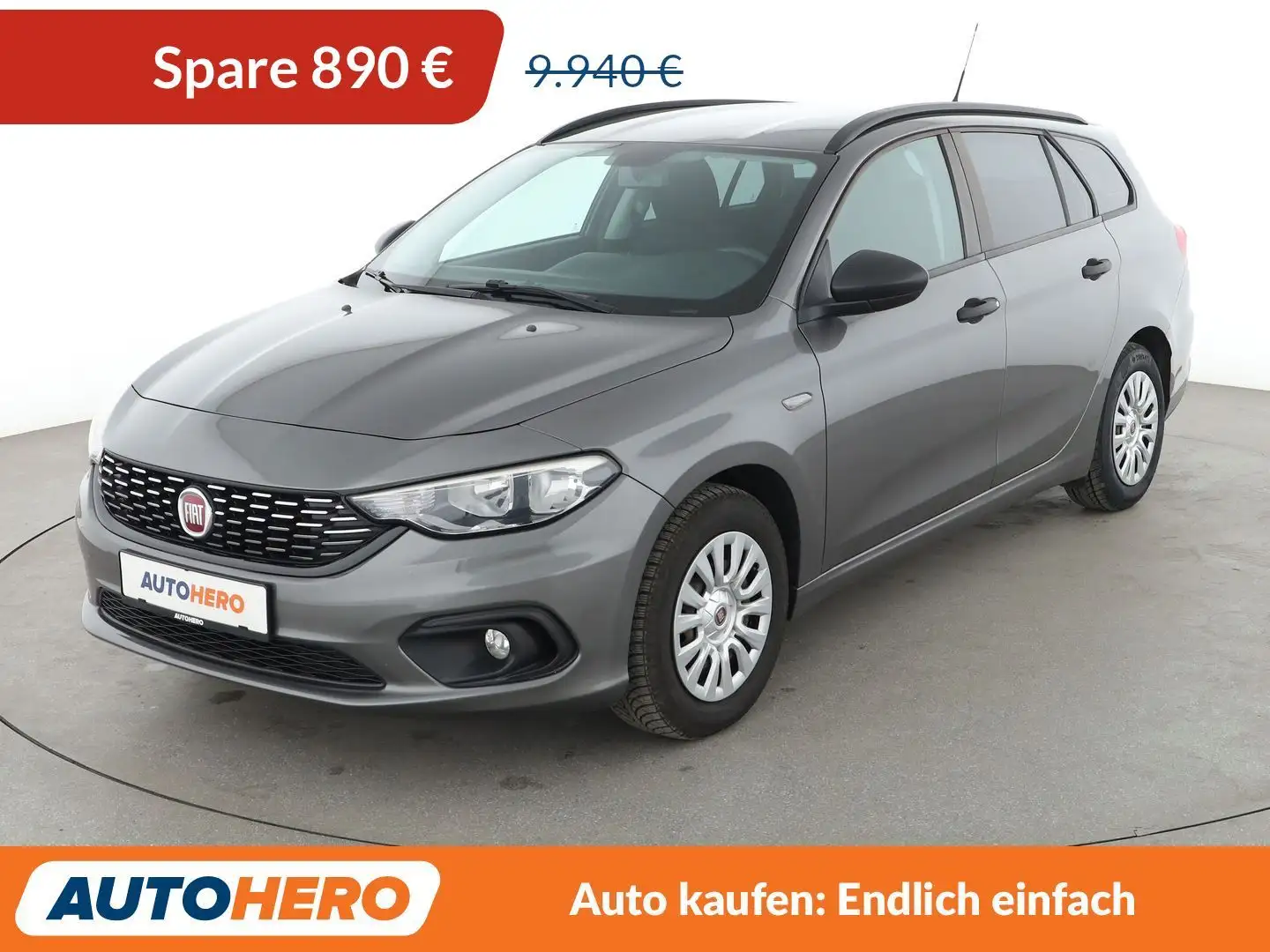 Fiat Tipo 1.4 Pop*TEMPO*PDC*SHZ*AHK*KLIMA* Grau - 1