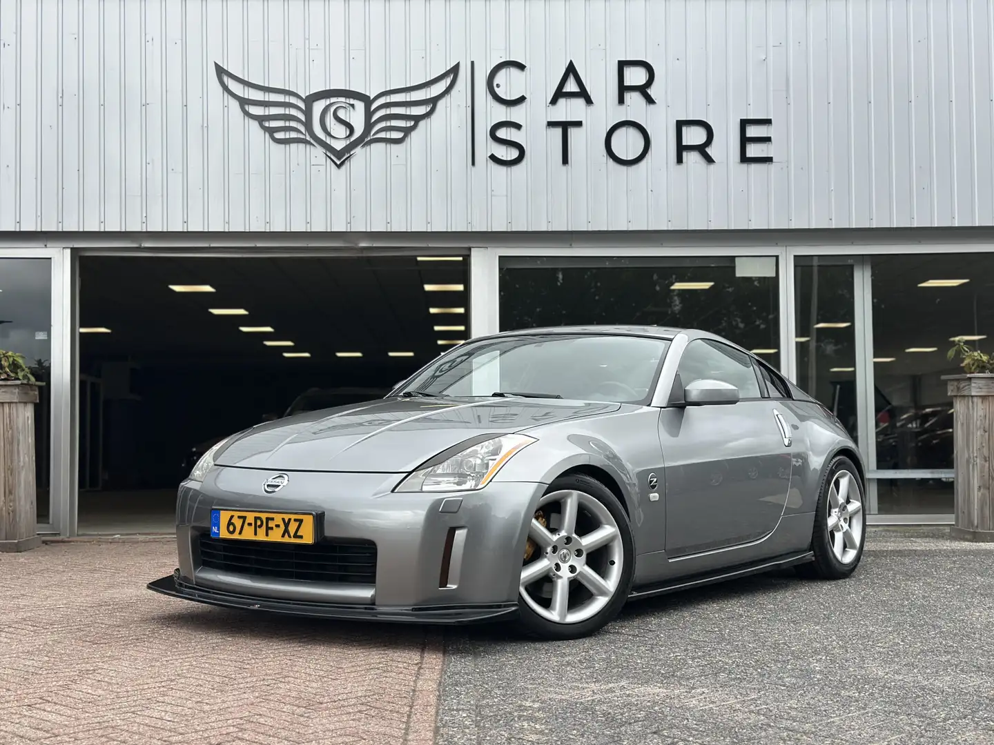 Nissan 350Z 3.5 V6 |STOEL VWM|AIRCO|MAXTON|LM VELGEN 18''|LEDE Grijs - 1