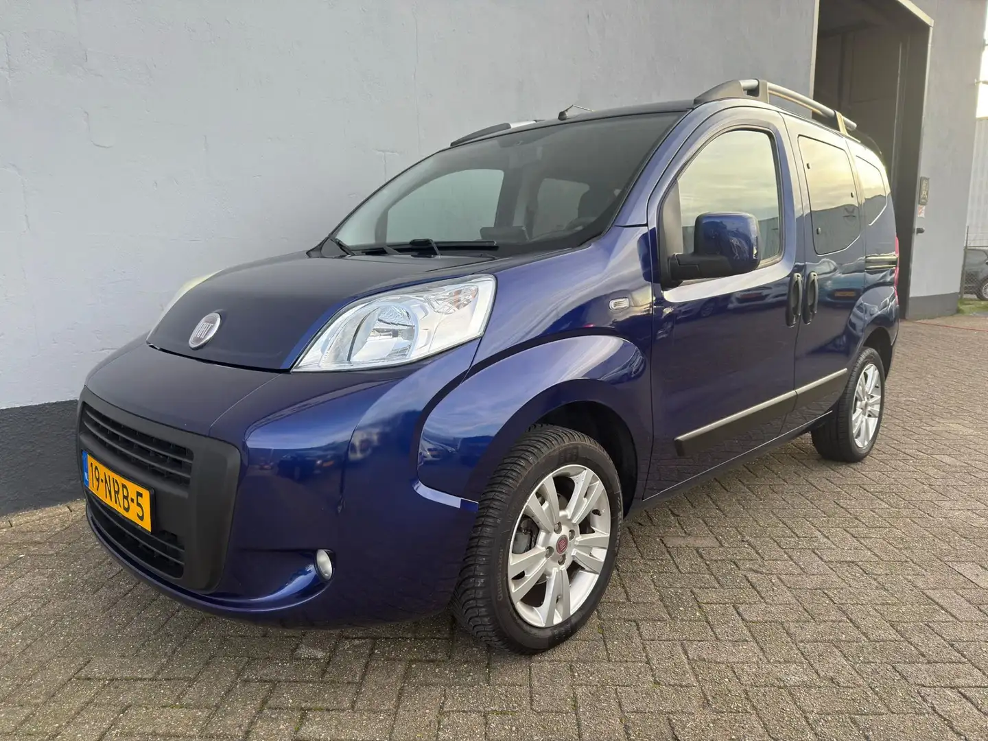 Fiat Qubo 1.4 Dynamic - Airco - Trekhaak Blauw - 1