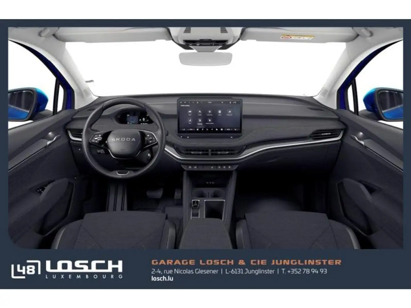 Skoda Elroq 85 210 KW/285 PS Bleu - 2