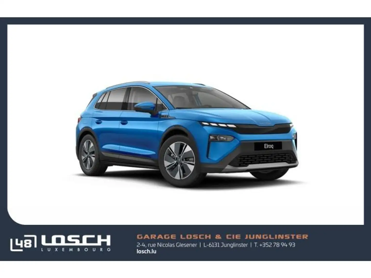 Skoda Elroq 85 210 KW/285 PS Bleu - 1
