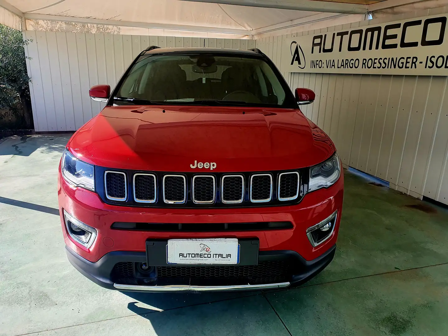 Jeep Compass COMPASS 1.6 MULTIJET II LIMITED 2WD 120CV MY20 Rosso - 1