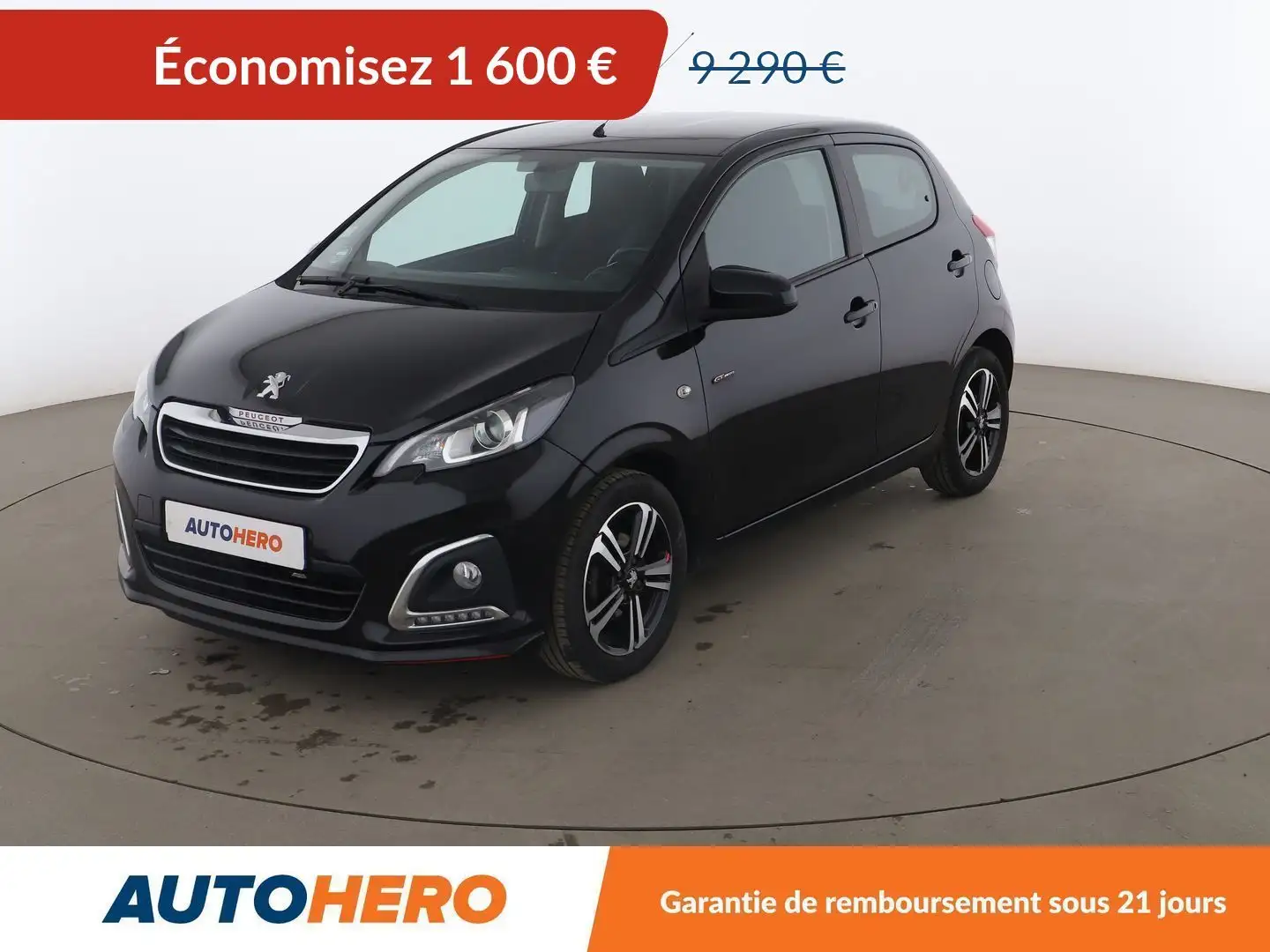 Peugeot 108 1.0 VTi GT Line Negro - 1