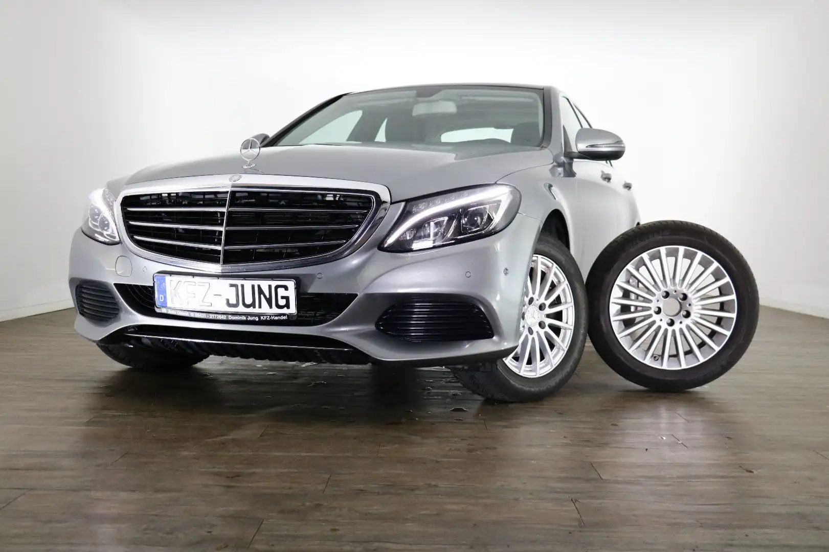 Mercedes-Benz C 220 Exclusive*LED*Pano*Standhz.* Silber - 1