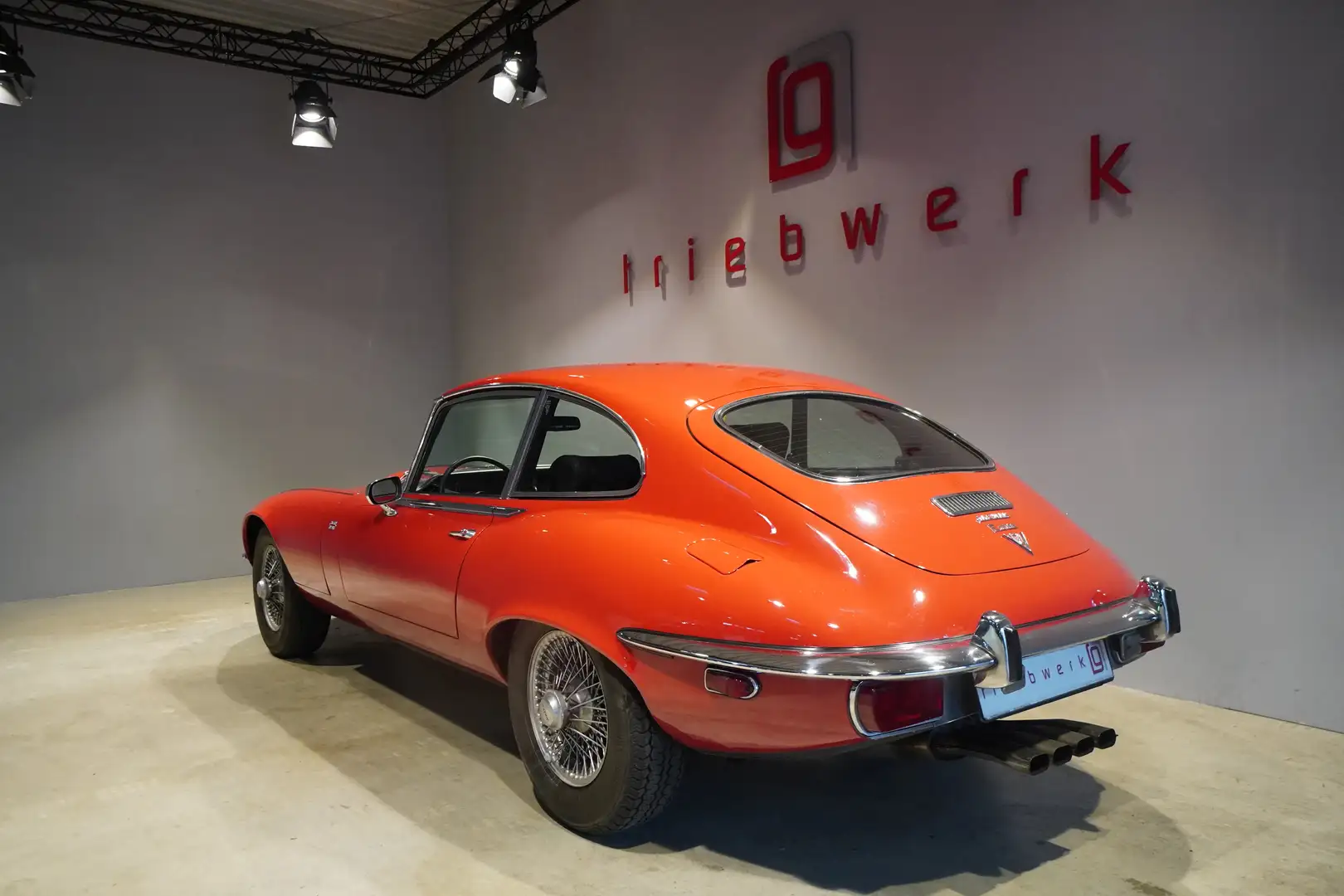 Jaguar E-Type 5.3 V12 Coupé Serie 3 Automatik*Klima*Note 2- Rood - 2