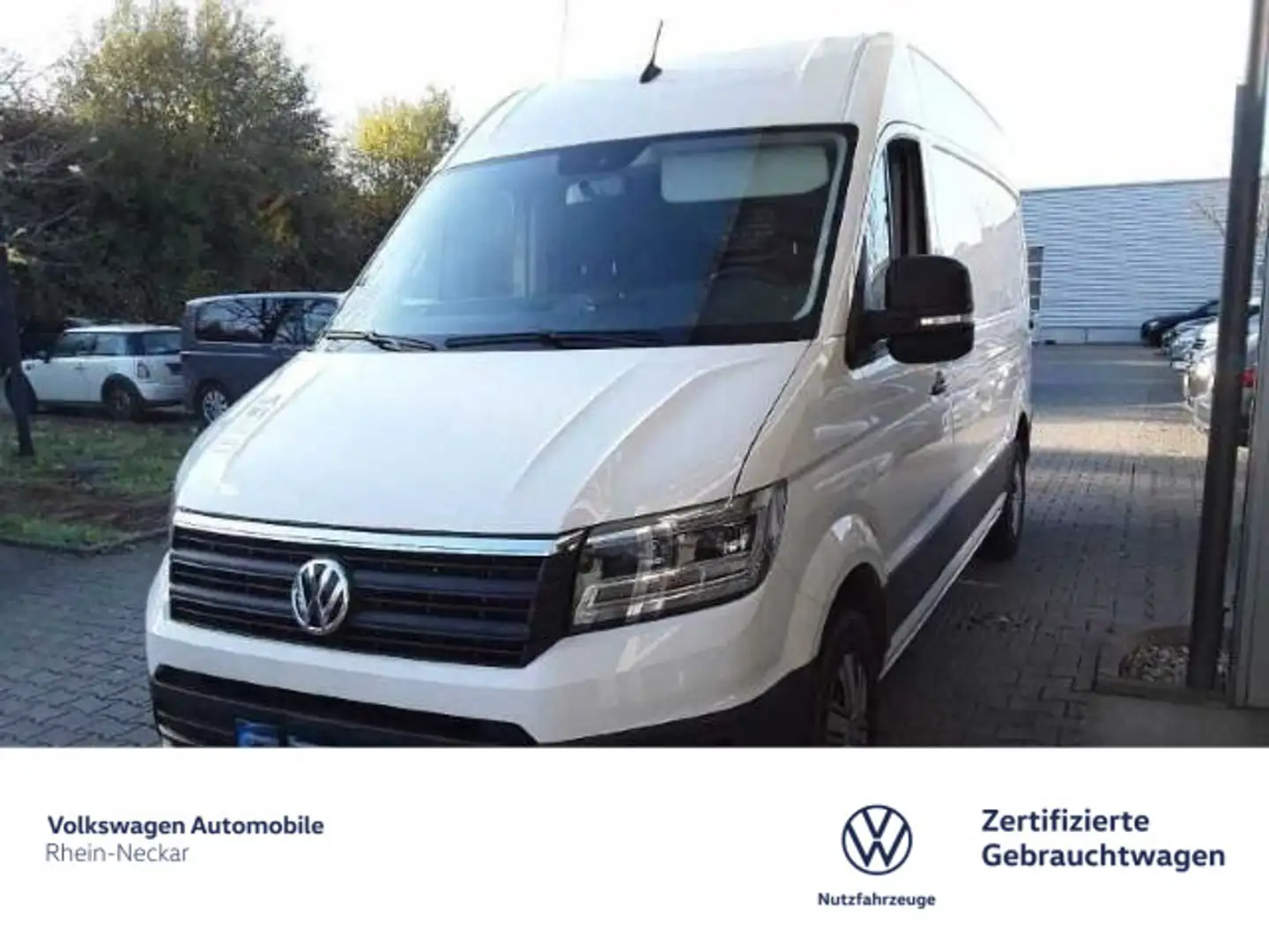 Volkswagen Crafter 35 TDI Automatik LED Kamera Hochdach mit Weiß - 2