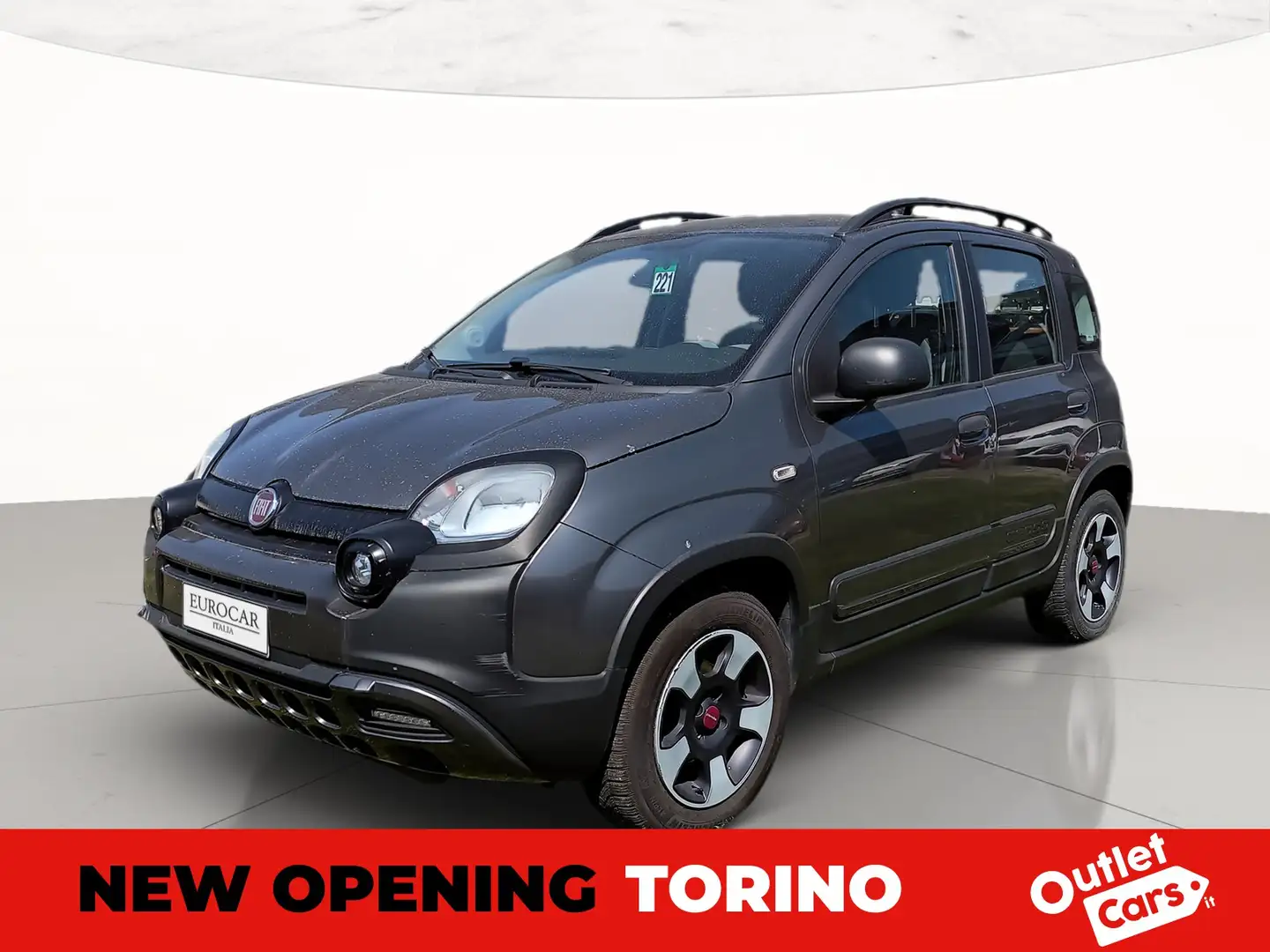 Fiat Panda 1.2 city cross s&s 69cv Grigio - 1