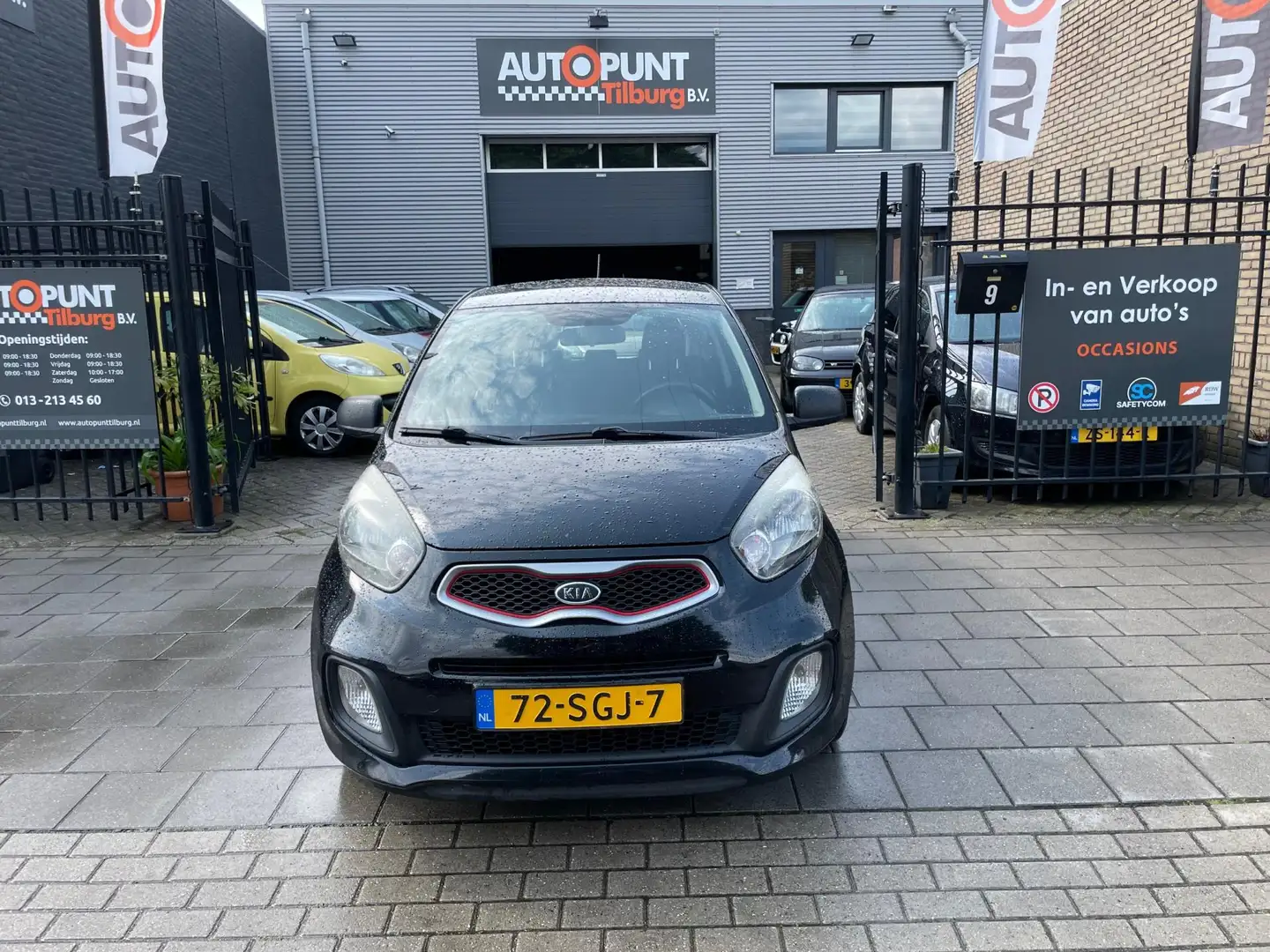 Kia Picanto 1.2 CVVT Comfort Pack 2e Eigenaar! Airco NAP APK Чорний - 2