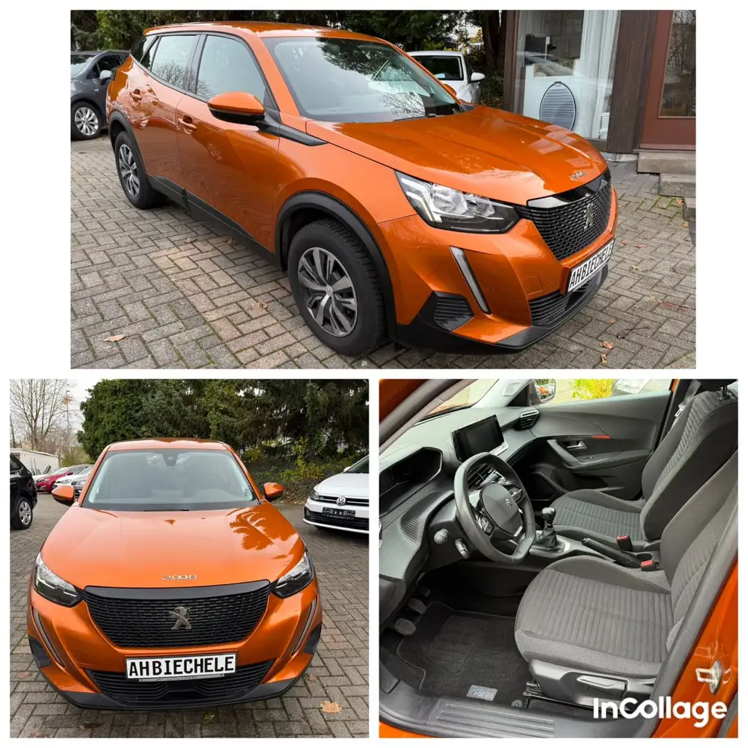 Peugeot 2008 Active Kamera NAVI/Apple CarPlay Zahnr.gew. Orange - 1