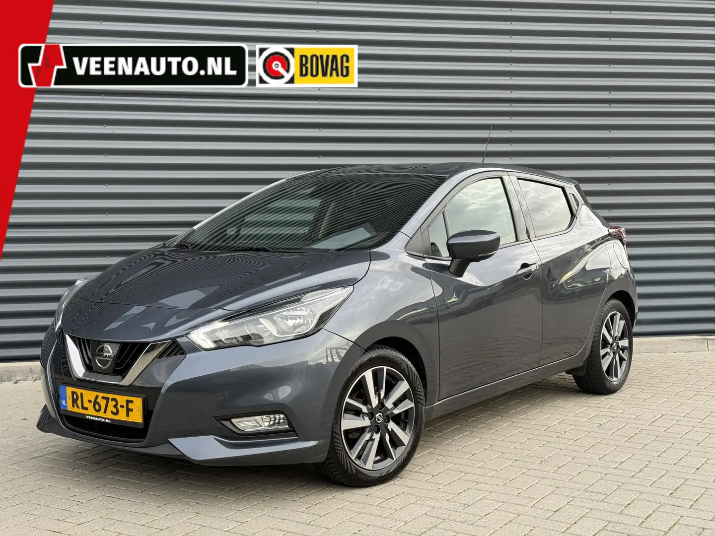 Nissan Micra 0.9 IG-T N-Connecta 360Camera/Navi Gris - 1