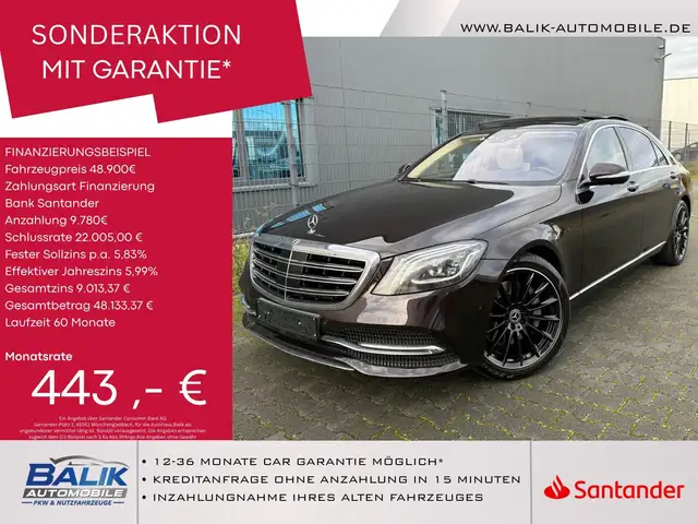 Mercedes-Benz S 400 d 4Matic L*MANUFAKTUR*FOND TV*NACHTSICHT*