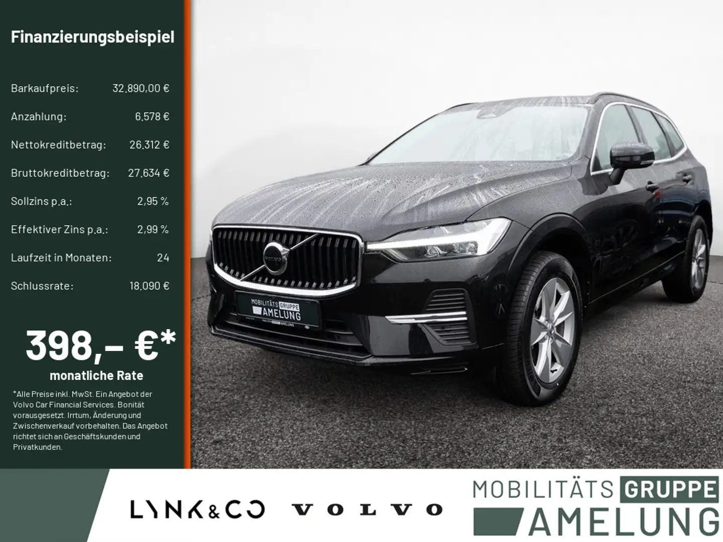 Volvo XC60 B4 Core KLIMA PDC LED FACELIFT KAMERA Schwarz - 1