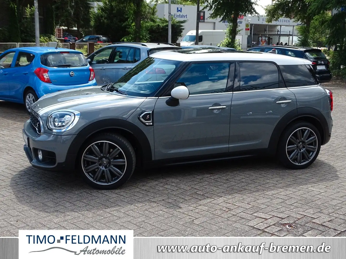 MINI Cooper S Countryman Cooper S All4 + Panorama, AHK Grau - 2
