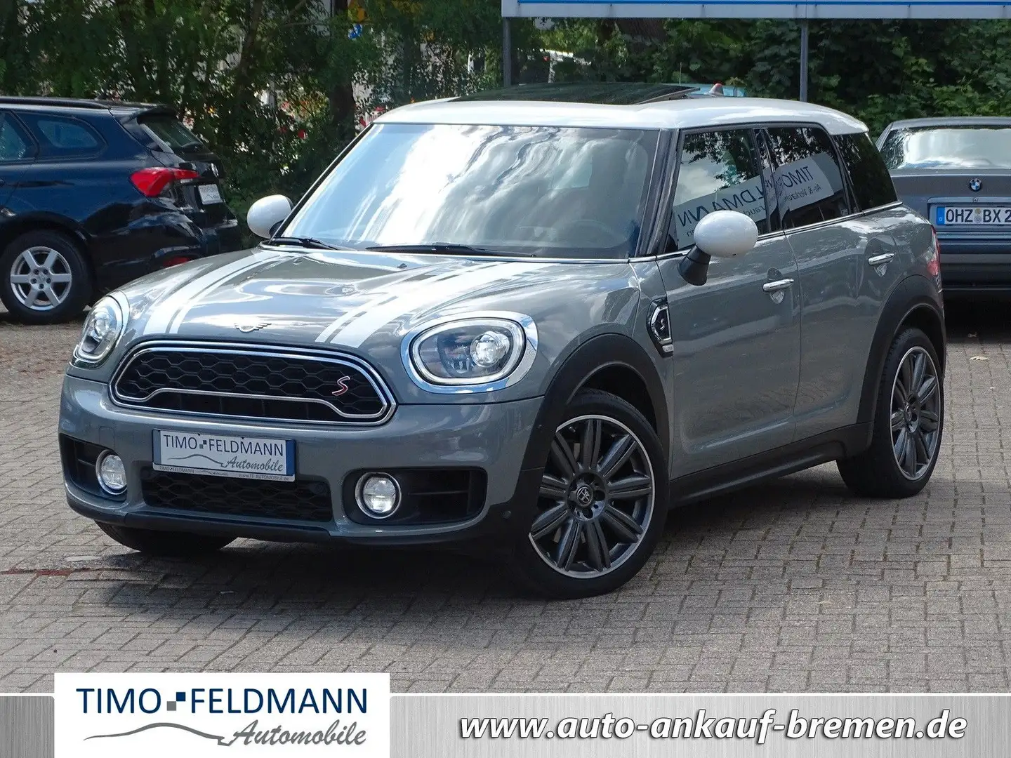 MINI Cooper S Countryman Cooper S All4 + Panorama, AHK Grau - 1