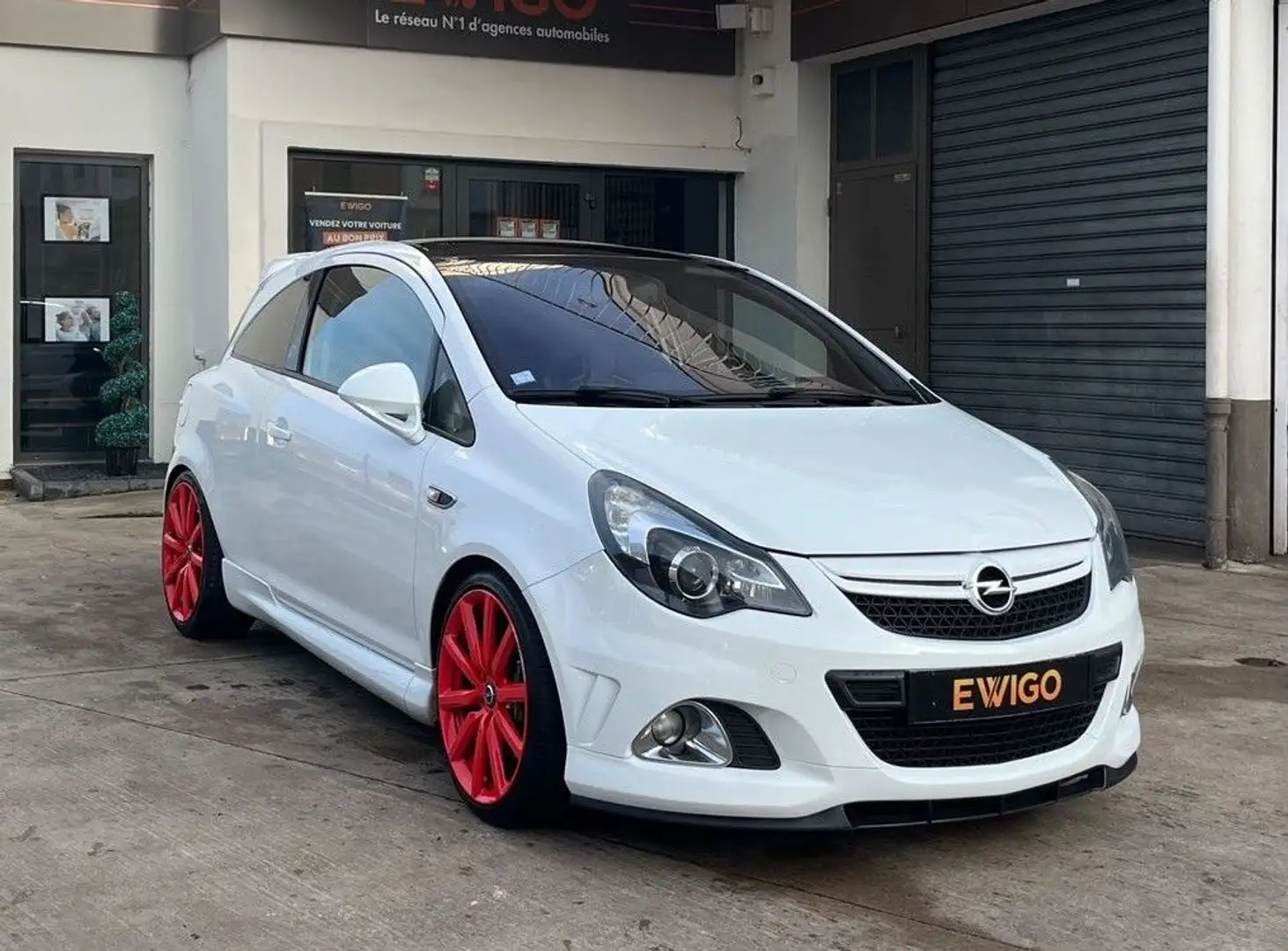 Opel Corsa opc 1.6 t 210 nurburgring édition + toit ouvrant carplay Blanc - 1