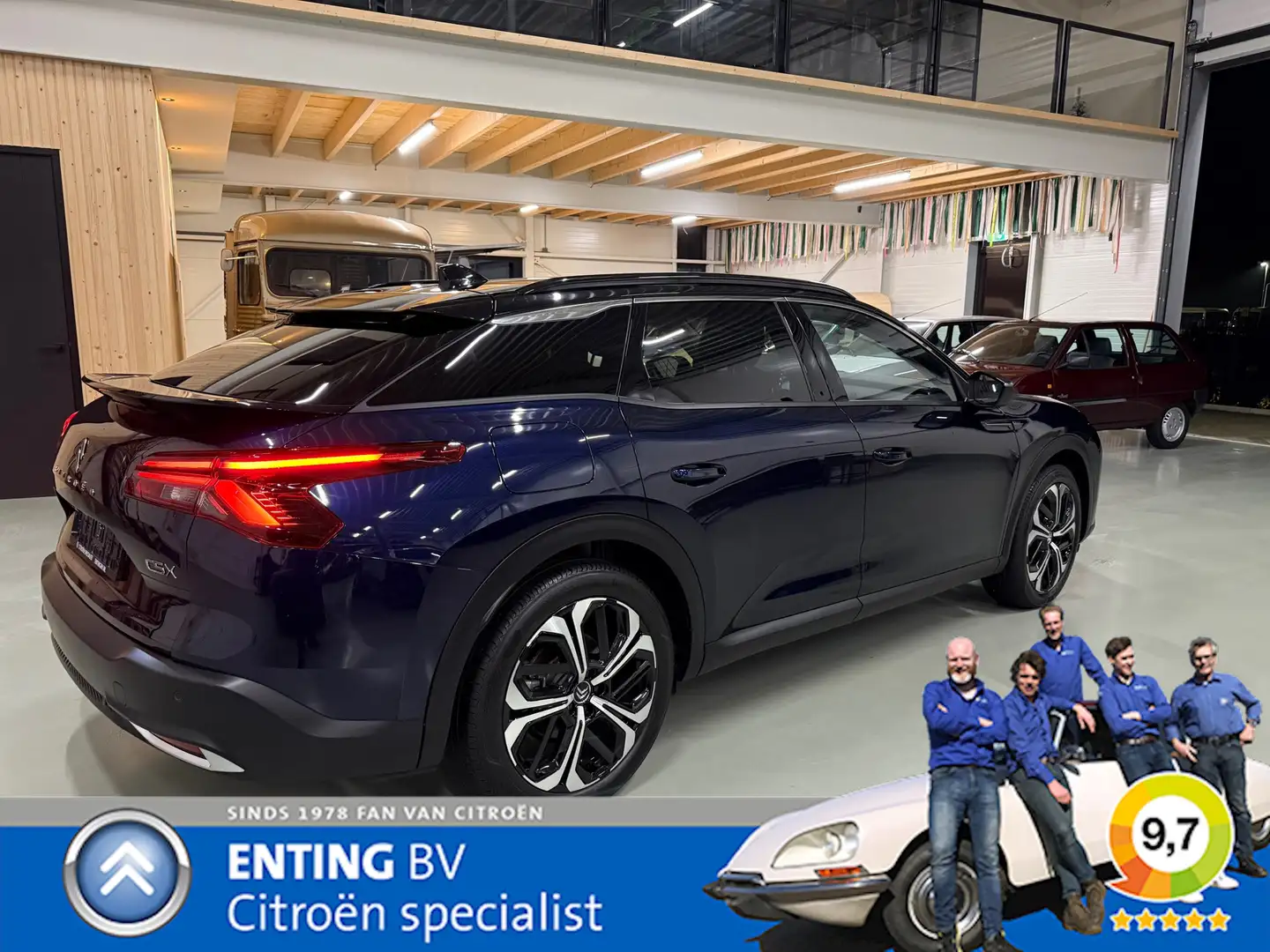 Citroen C5 X 1.6 HYBRID EAT8 PLUS VOLLEER MEMORY SEATS ADAPT VE Blu/Azzurro - 2