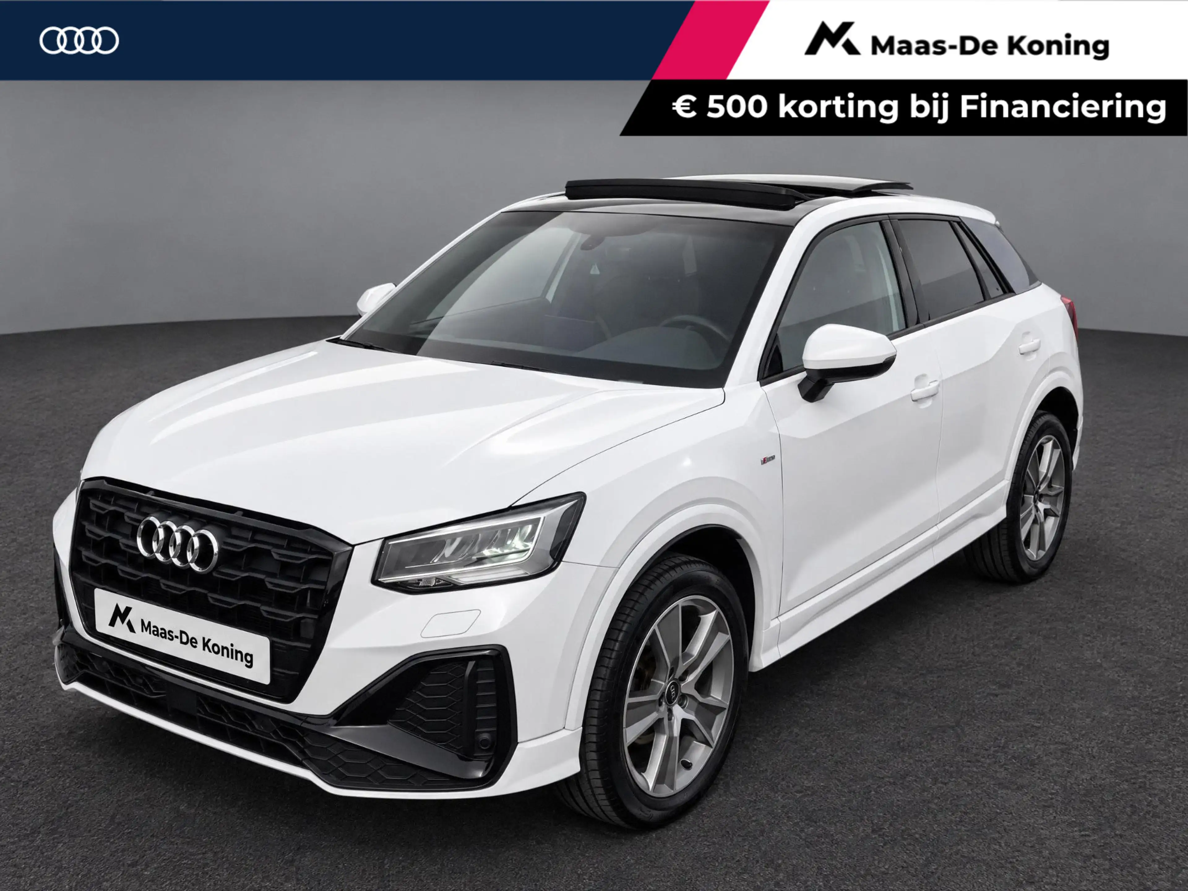 Audi Q2 35 TFSI/150PK S Line · Panoramadak · SONOS Audio ·