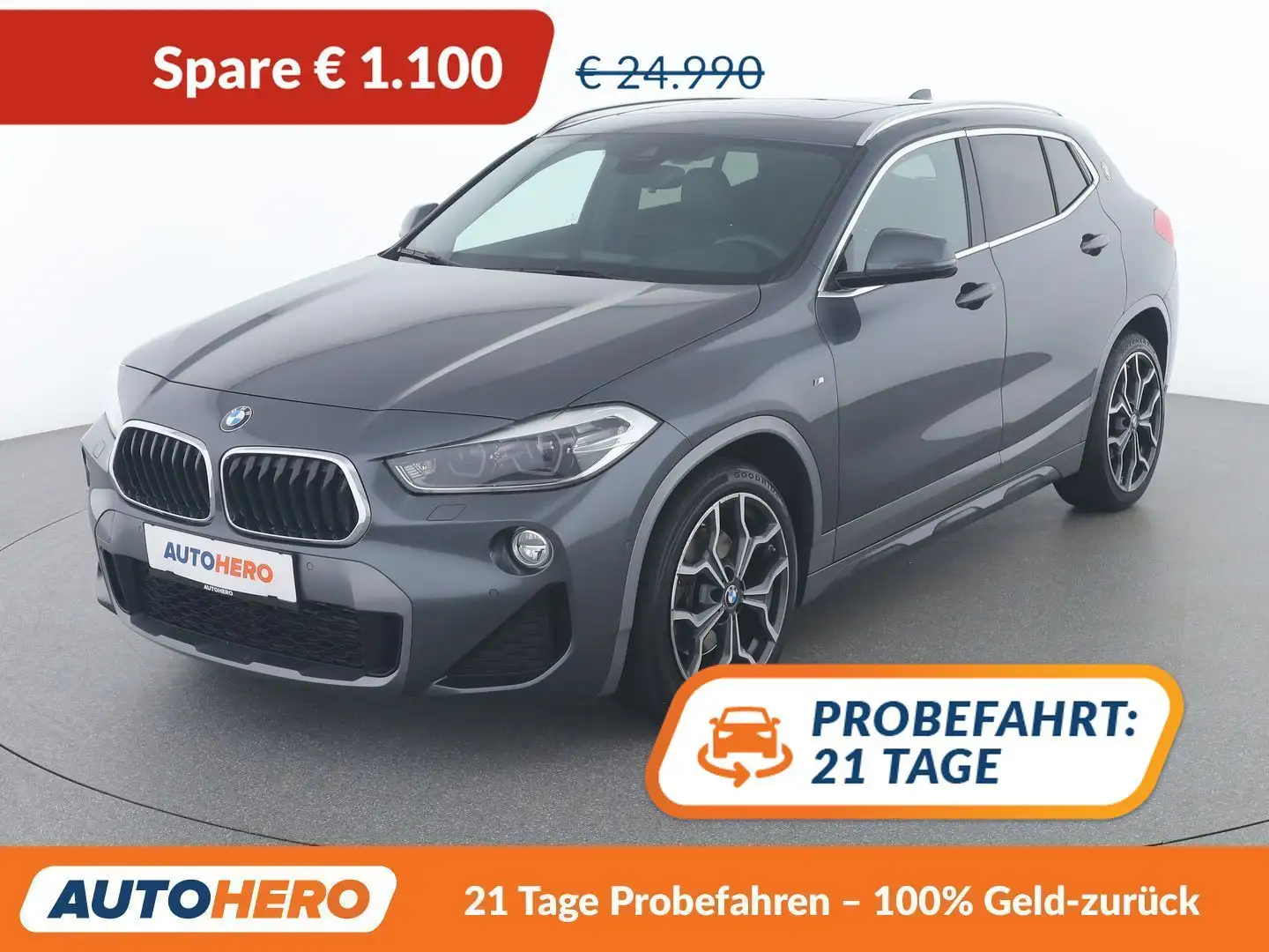 BMW X2 xDrive 20d M Sport X Grau - 1