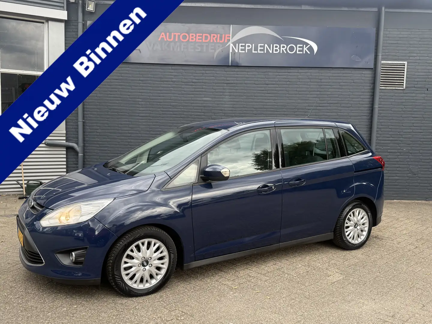 Ford Grand C-Max 1.0 Trend 7p. Bj 2013 Hoge Zit !! Vol optie Bleu - 1