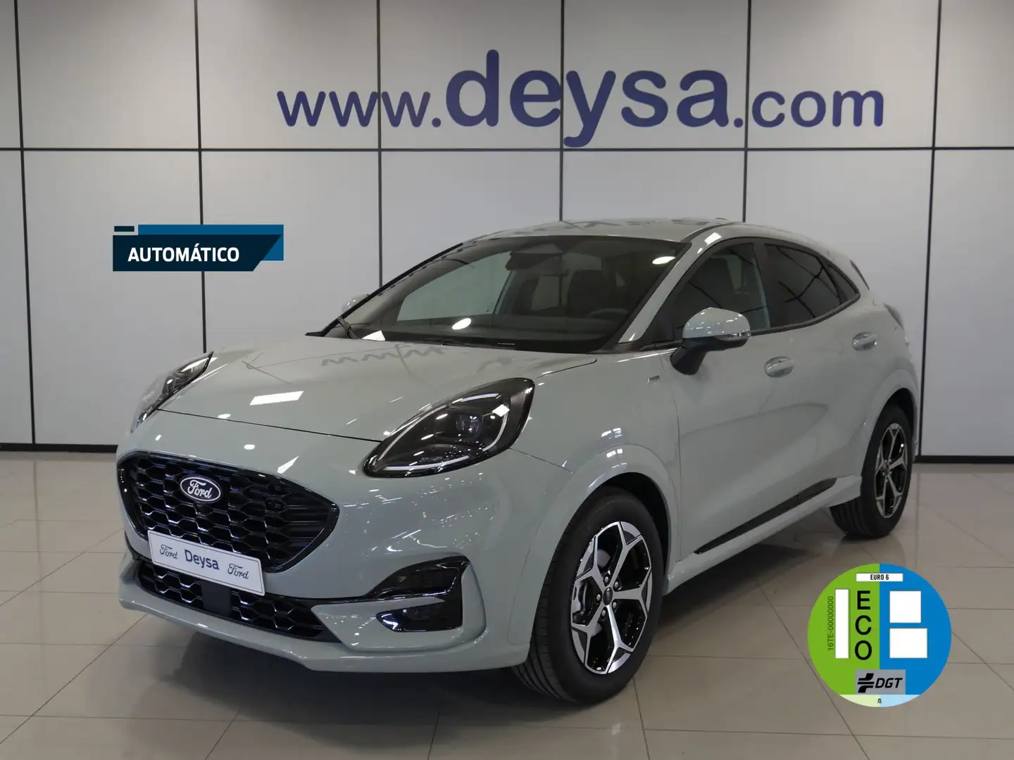 Ford Puma 1.0 EcoBoost MHEV ST-Line Aut. 125 Gris - 1