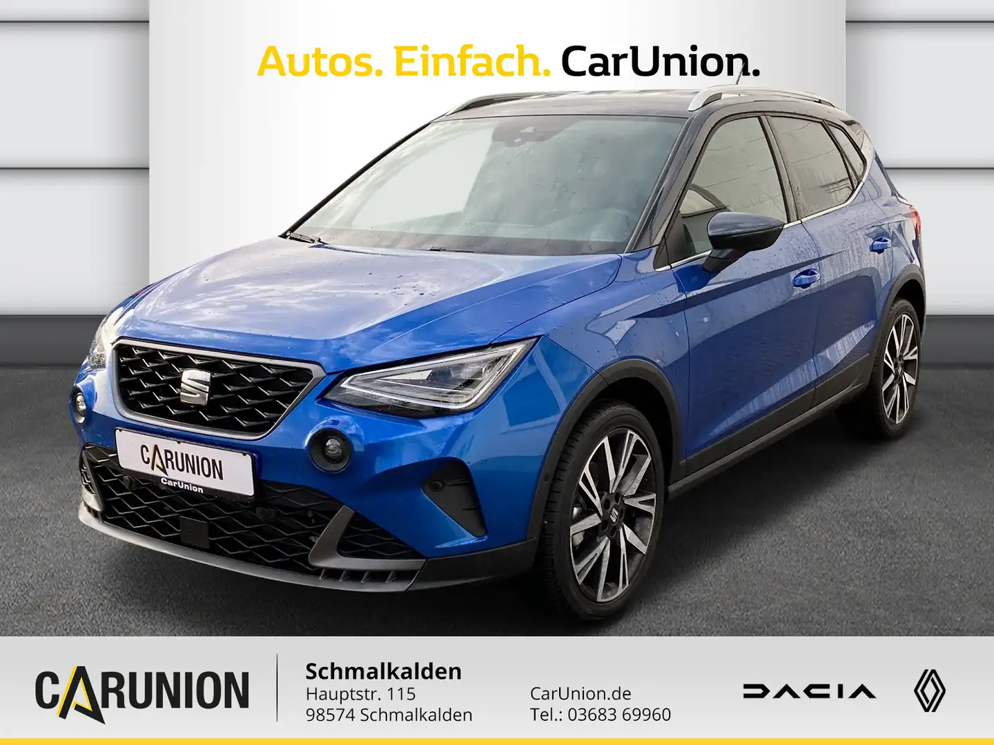 SEAT Arona FR 1.0 TSI 81kW 110 PS ACC*Voll LED Blu/Azzurro - 1